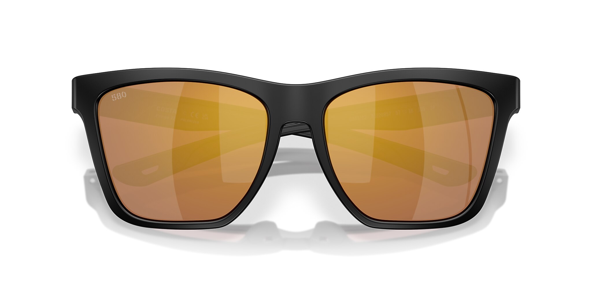 Costa Panga II XL (57-16) with Gold Mirror lenses and Matte Black