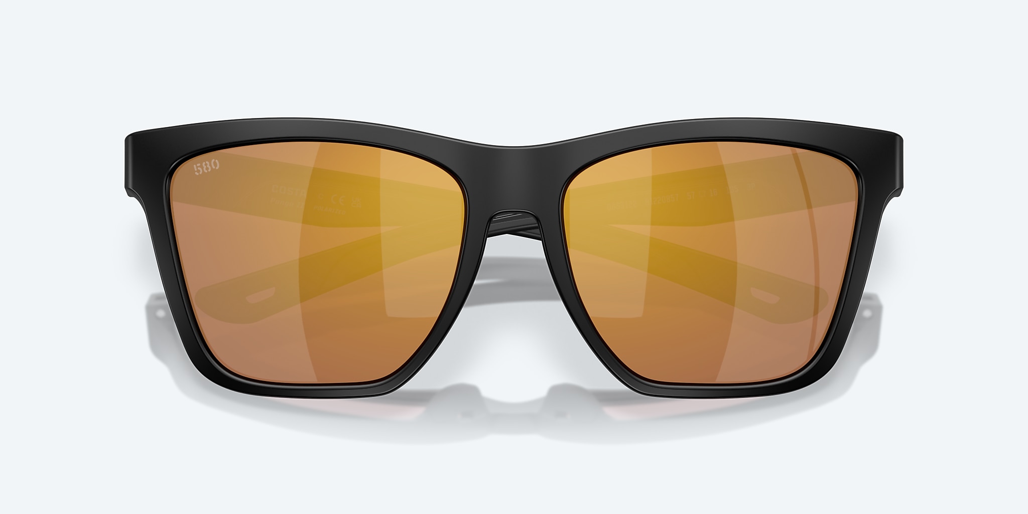 Sunglasses Costa Panga II XL (57-16) with Gold Mirror lens and Matte Black frame Image 5 of 9 Sunglasses Costa Panga II XL (57-16) with Gold Mirror lens and Matte Black frame Image 5 of 9