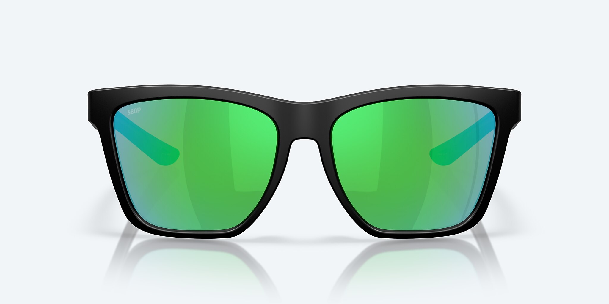 Sunglasses Costa Panga II XL (57-16) with Green Mirror lens and Matte Black frame Image 2 of 9 Sunglasses Costa Panga II XL (57-16) with Green Mirror lens and Matte Black frame Image 2 of 9
