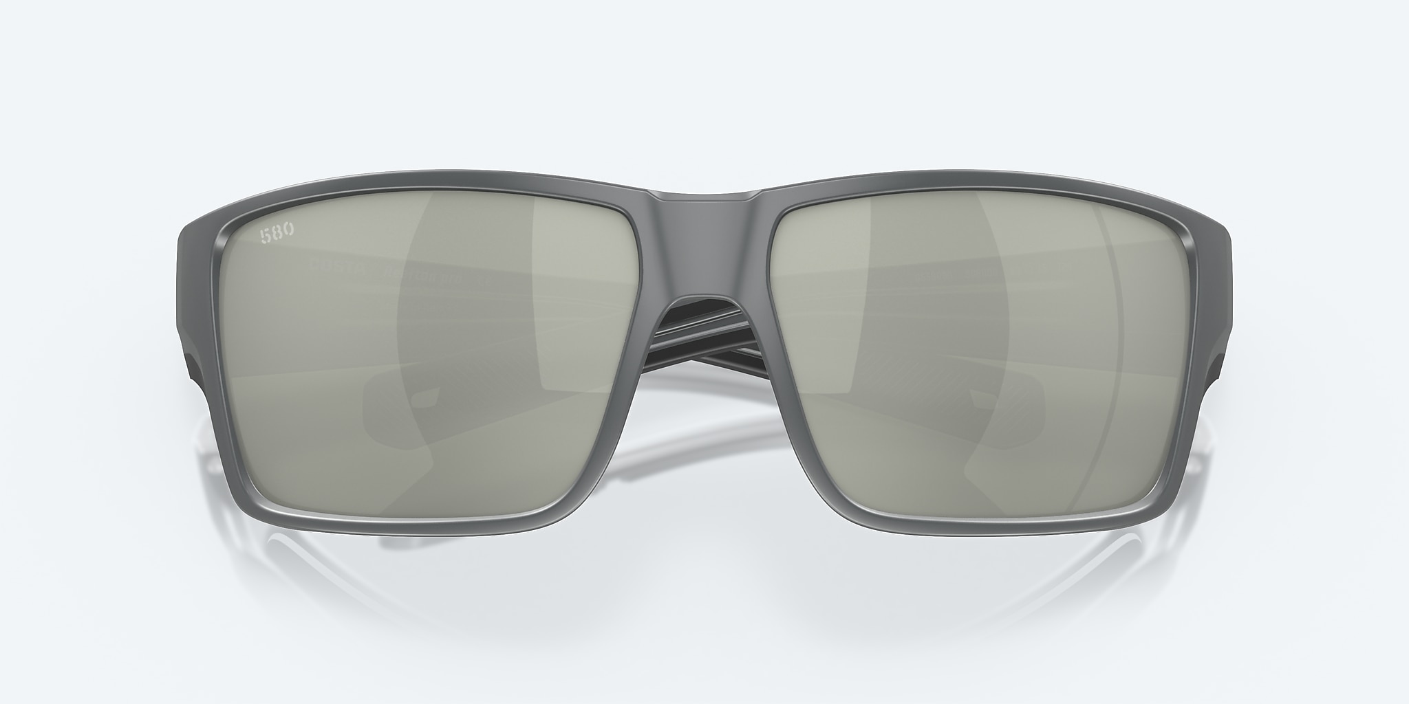 Sunglasses Costa Reefton PRO XL (63-15) with Gray Silver Mirror lens and Matte Gray frame Image 5 of 7 Sunglasses Costa Reefton PRO XL (63-15) with Gray Silver Mirror lens and Matte Gray frame Image 5 of 7
