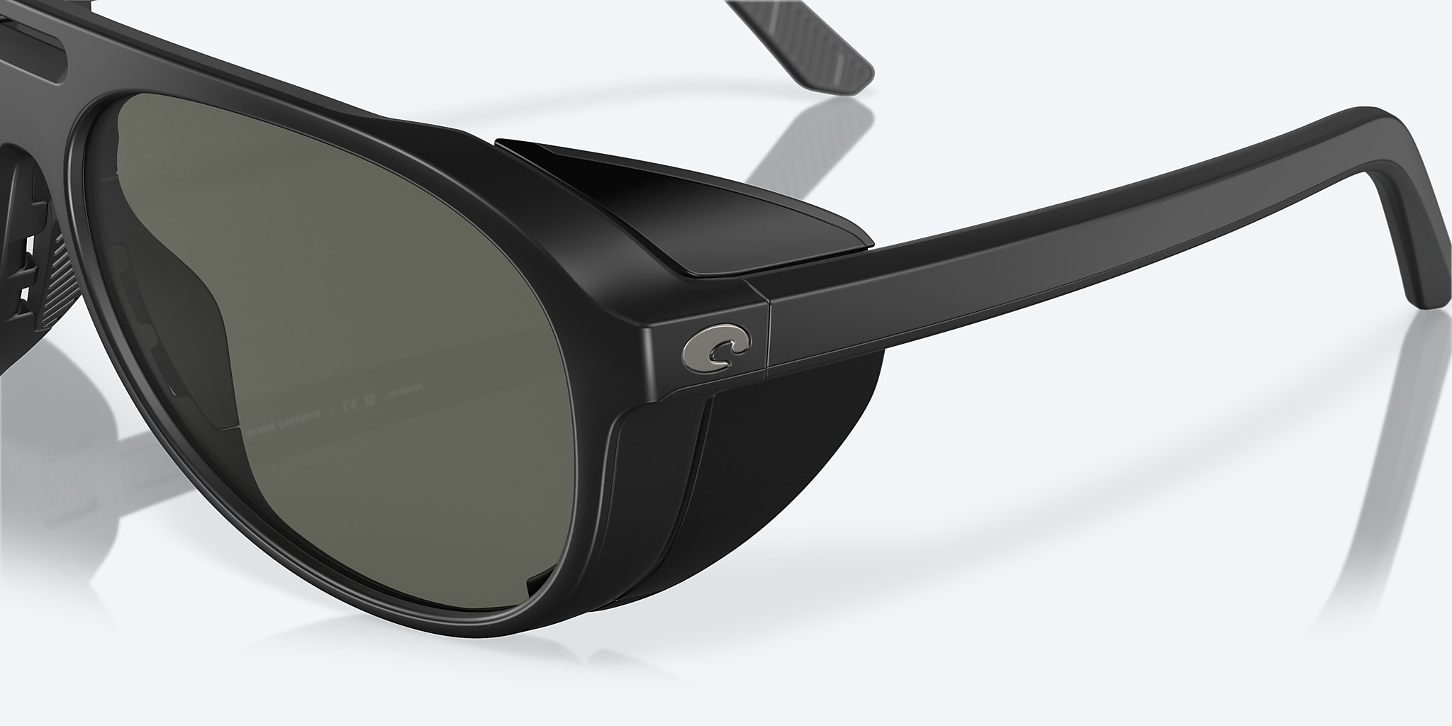 Sunglasses Costa Grand Catalina XL (59-15) with Gray lens and Matte Black frame Image 6 of 8 Sunglasses Costa Grand Catalina XL (59-15) with Gray lens and Matte Black frame Image 6 of 8