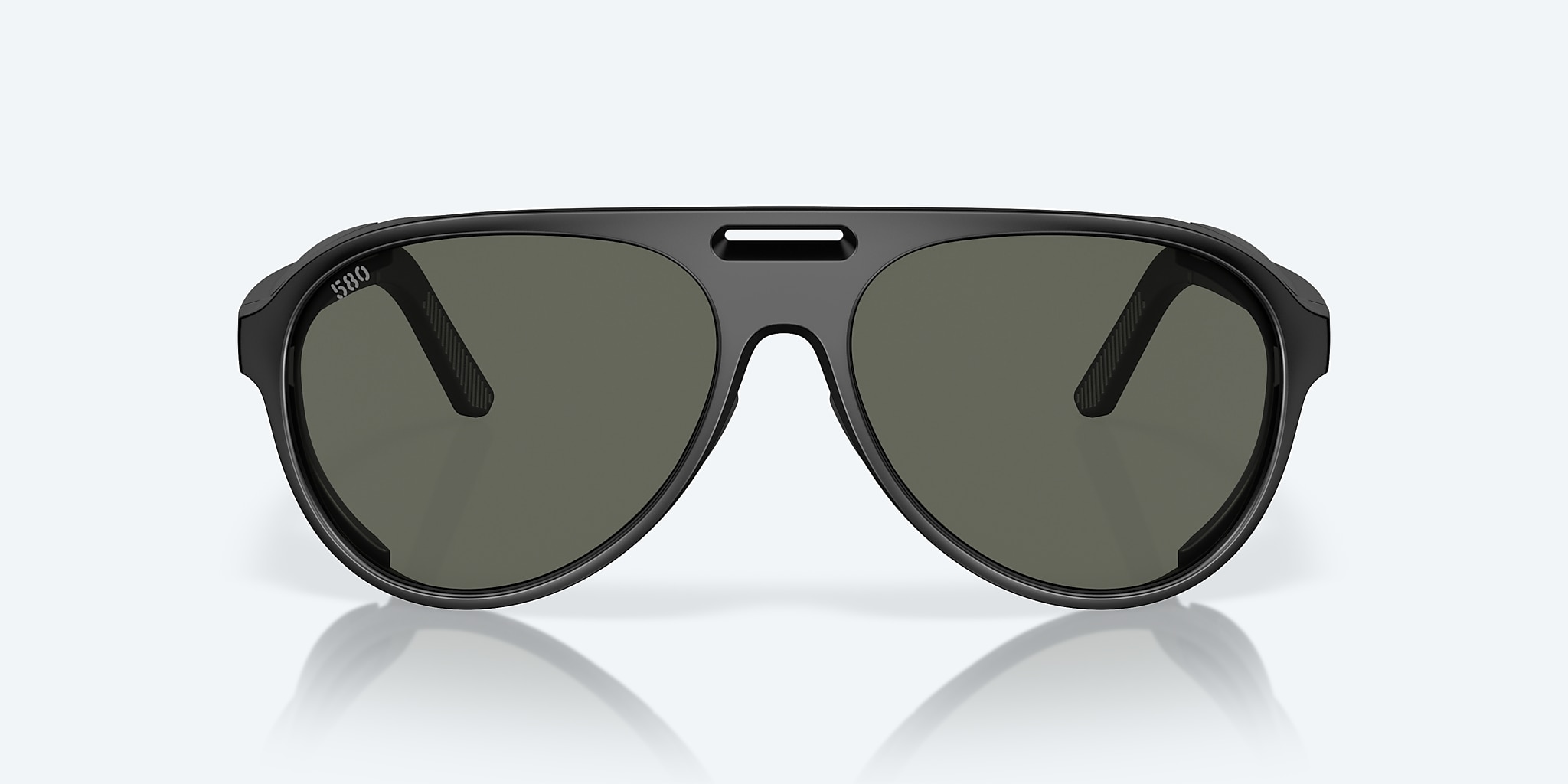Sunglasses Costa Grand Catalina XL (59-15) with Gray lens and Matte Black frame Image 2 of 8 Sunglasses Costa Grand Catalina XL (59-15) with Gray lens and Matte Black frame Image 2 of 8