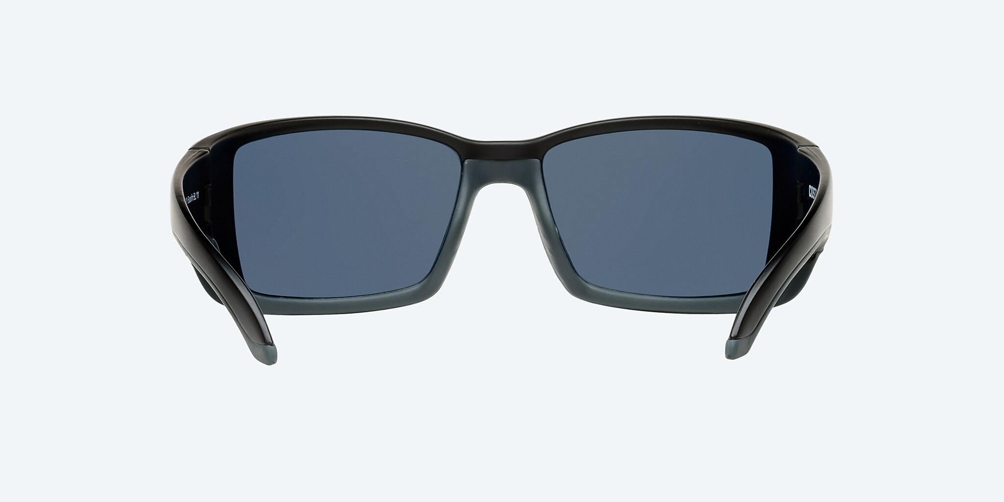 Sunglasses Costa Blackfin  (62-14) with Blue Mirror lens and Matte Black frame Image 4 of 4