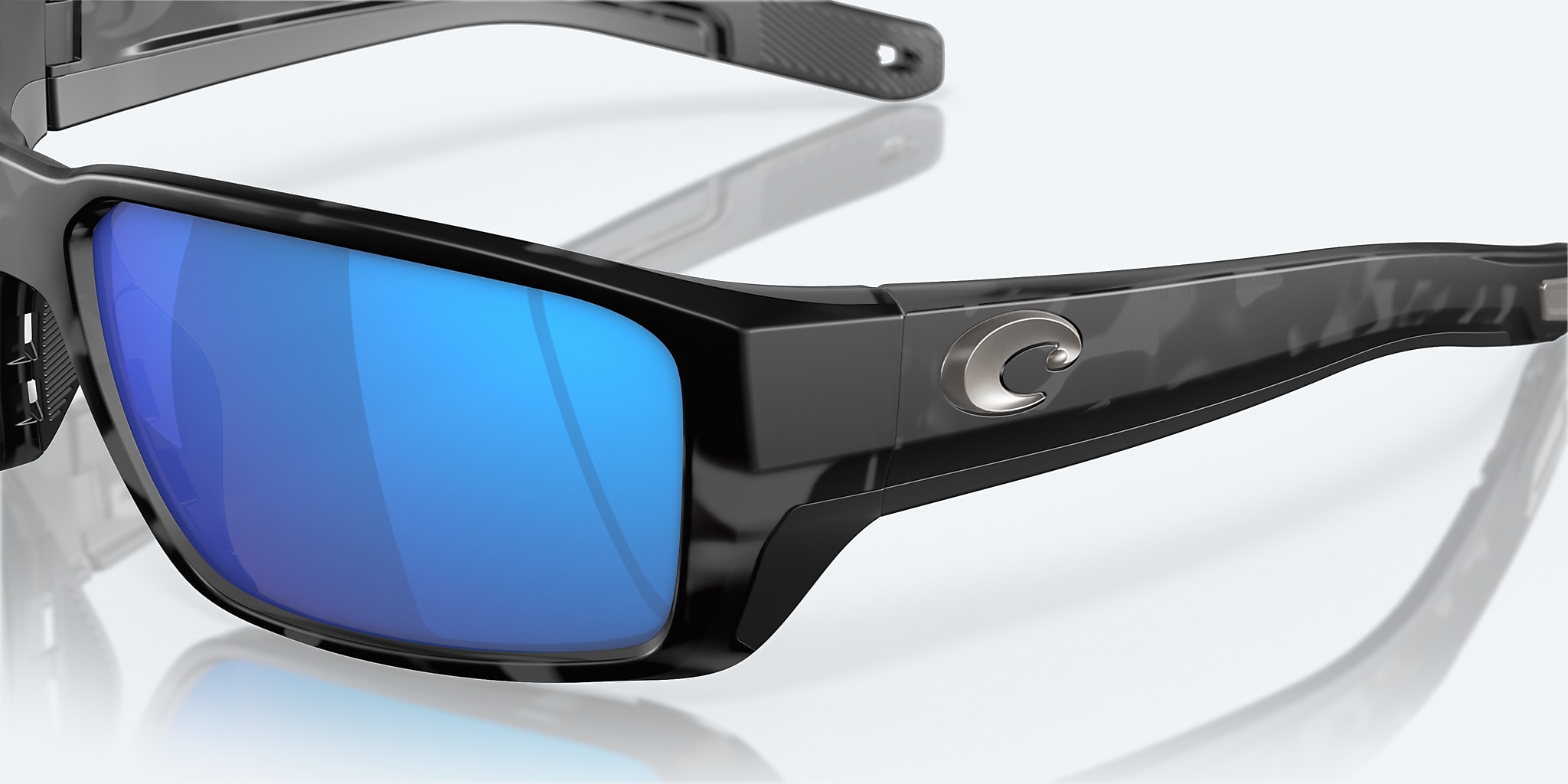 Sunglasses Costa Fantail PRO L (60-15) with Blue Mirror lens and Tiger Shark frame Image 6 of 8 Sunglasses Costa Fantail PRO L (60-15) with Blue Mirror lens and Tiger Shark frame Image 6 of 8
