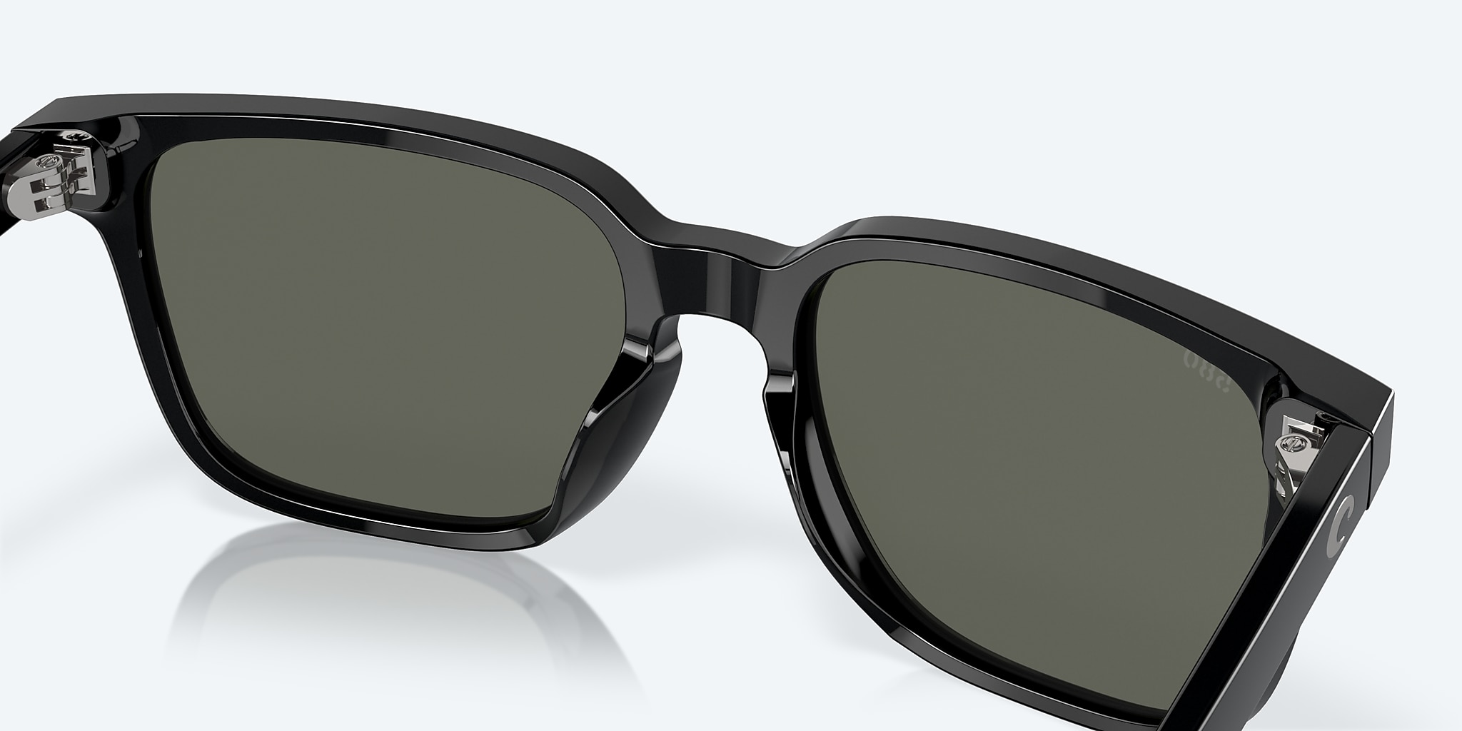 Sunglasses Costa Kailano S (53-17) with Gray lens and Black frame Image 7 of 7 Sunglasses Costa Kailano S (53-17) with Gray lens and Black frame Image 7 of 7