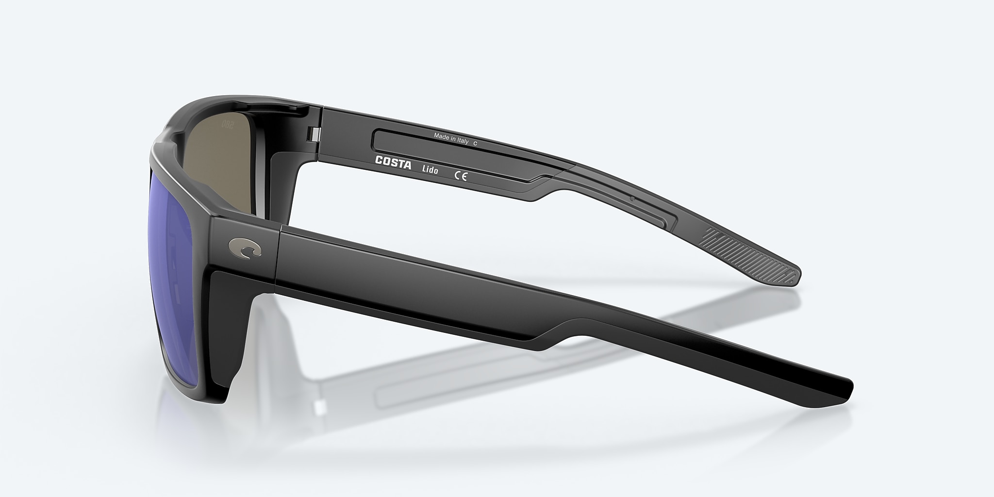 Gafas de sol Costa Lido XL (57-16) con Azul Espejado lente y Negro Mate montura Imagen 4 de 8 Gafas de sol Costa Lido XL (57-16) con Azul Espejado lente y Negro Mate montura Imagen 4 de 8
