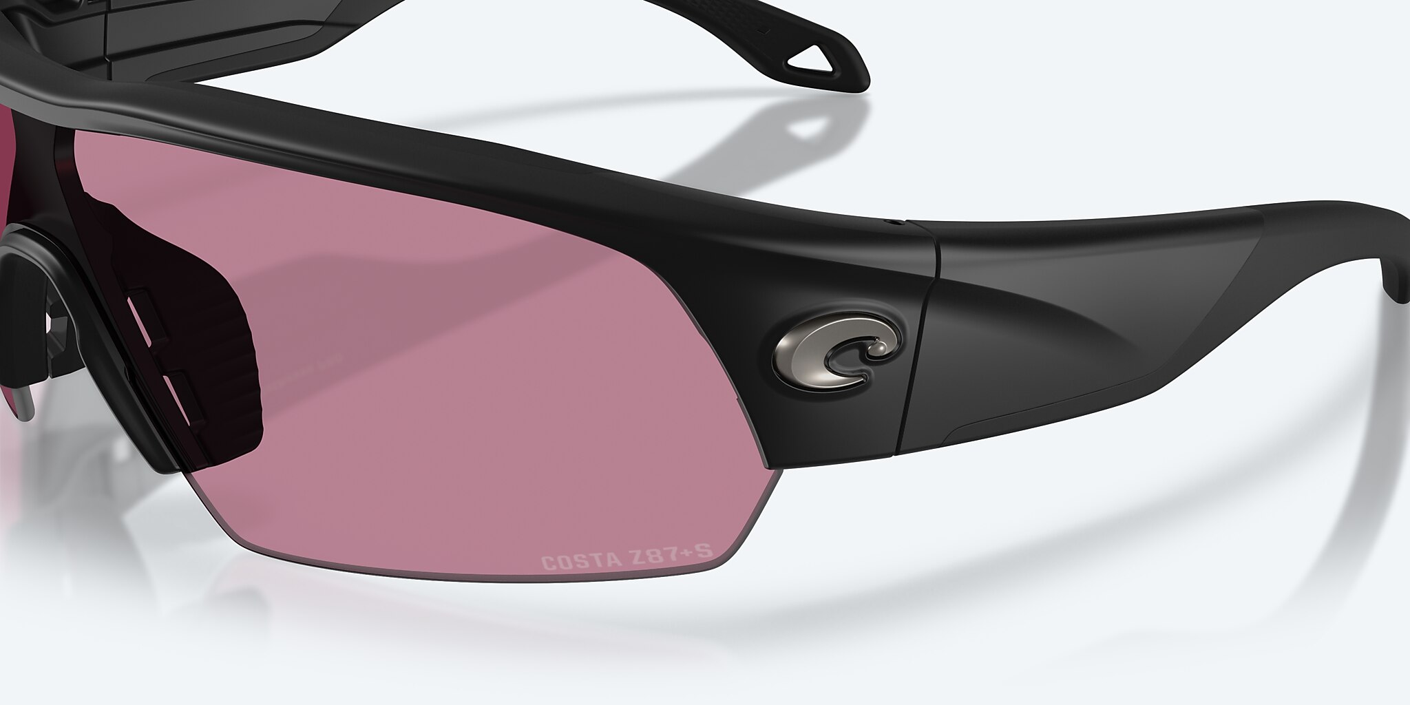 Sunglasses Costa Pilothouse PRO XXL (35-135) with Rose lens and Matte Black frame Image 6 of 9