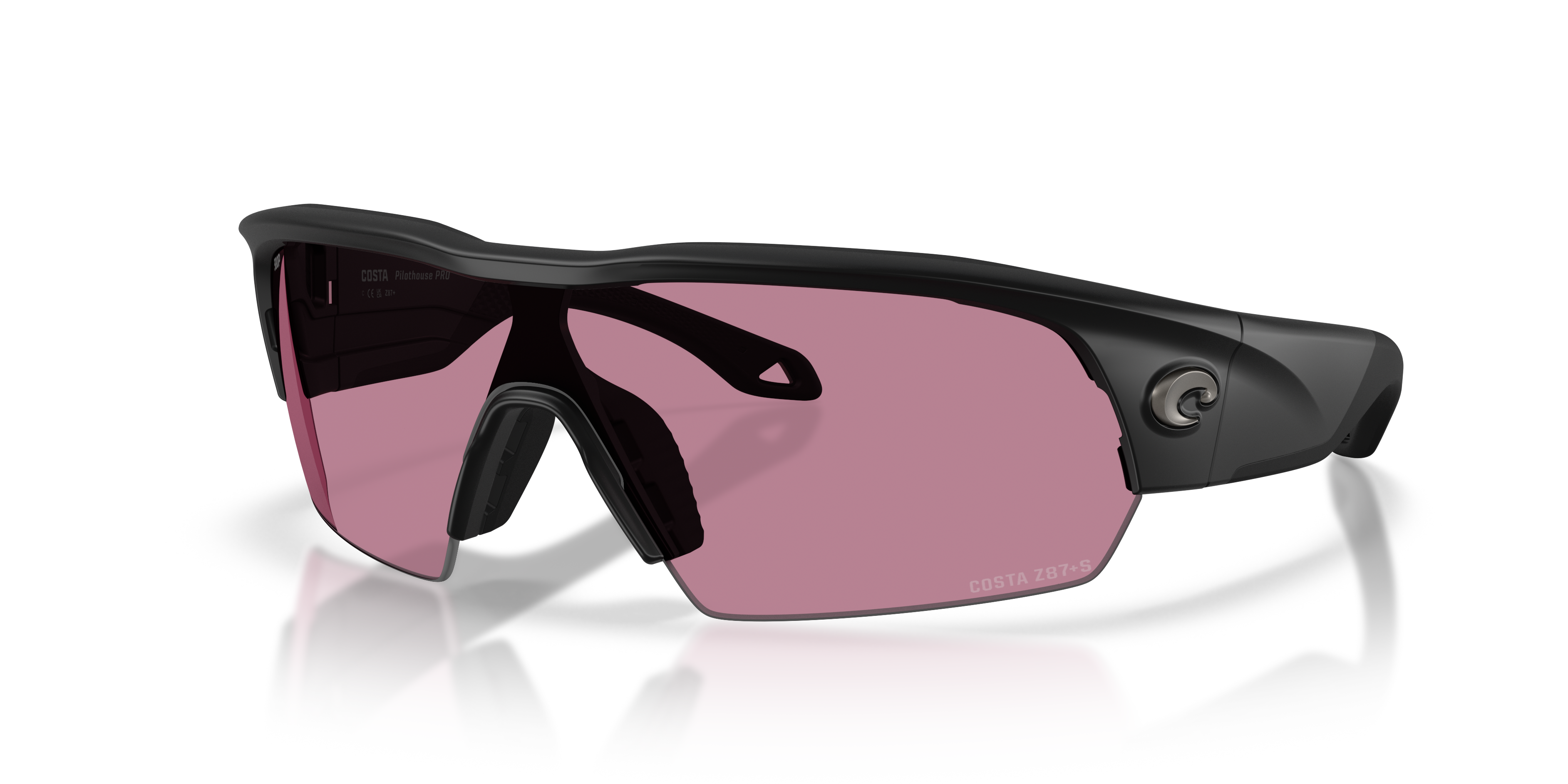 Costa Pilothouse PRO XXL (35-135) with Rose lenses and Matte Black