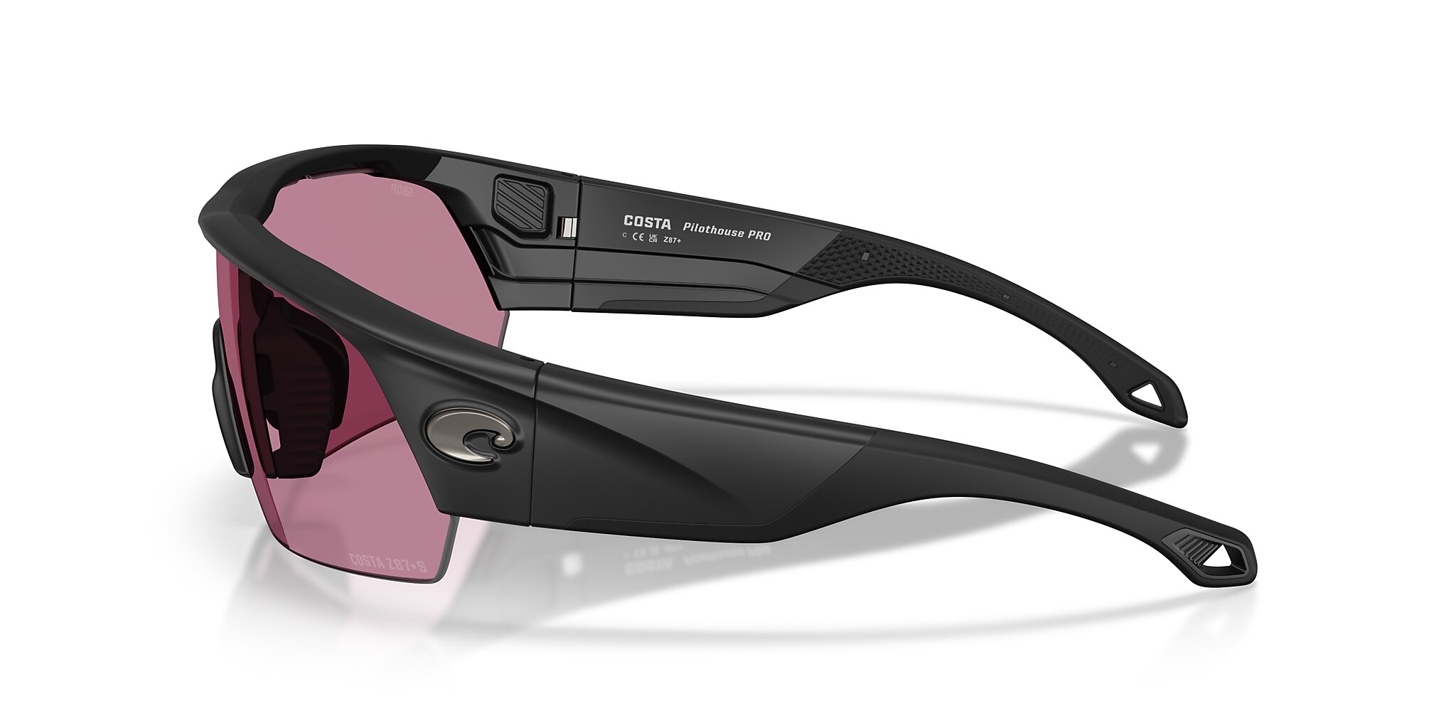 Costa Pilothouse PRO XXL (35-135) with Rose lenses and Matte Black