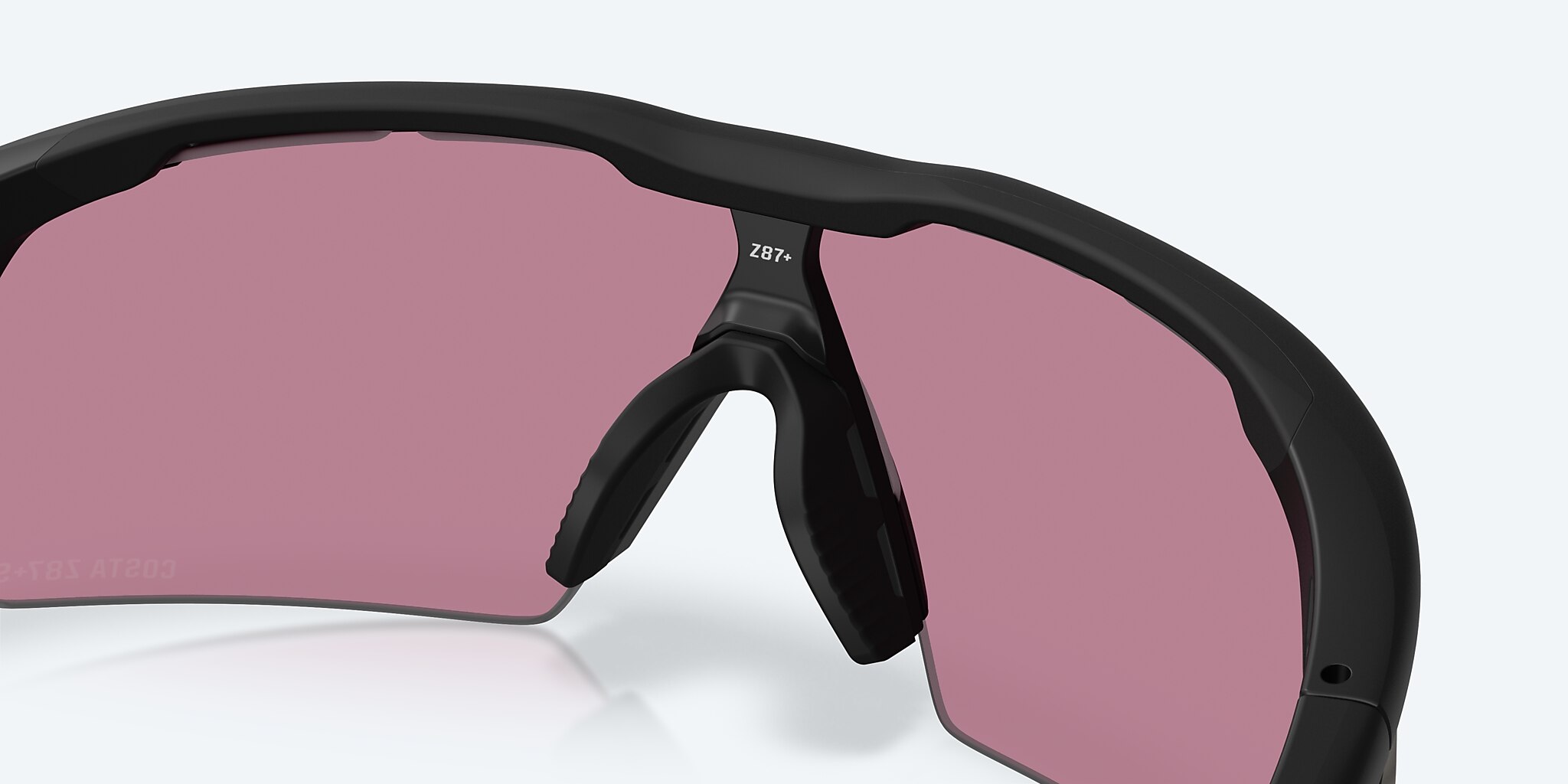 Sunglasses Costa Pilothouse PRO XXL (35-135) with Rose lens and Matte Black frame Image 7 of 9