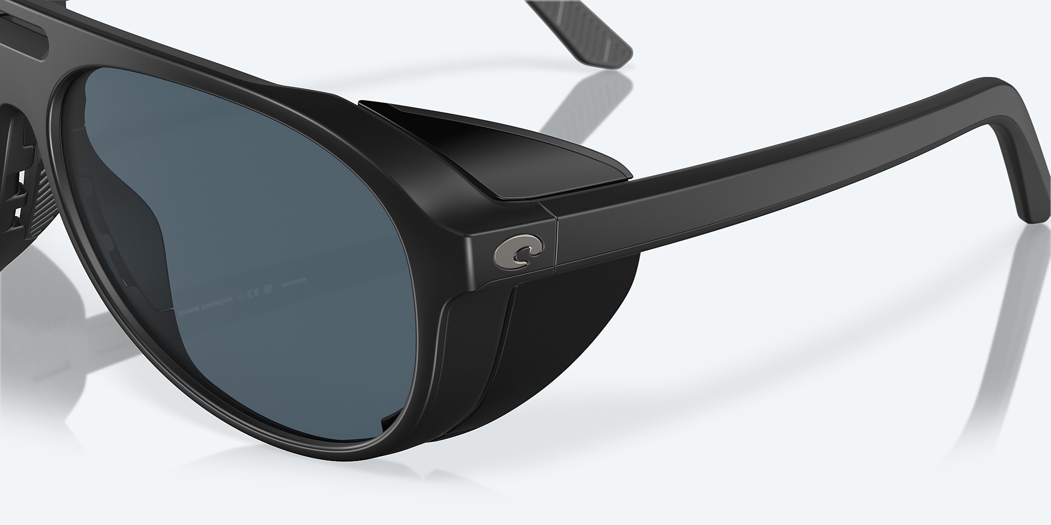Sunglasses Costa Grand Catalina XL (59-15) with Gray lens and Matte Black frame Image 6 of 8 Sunglasses Costa Grand Catalina XL (59-15) with Gray lens and Matte Black frame Image 6 of 8