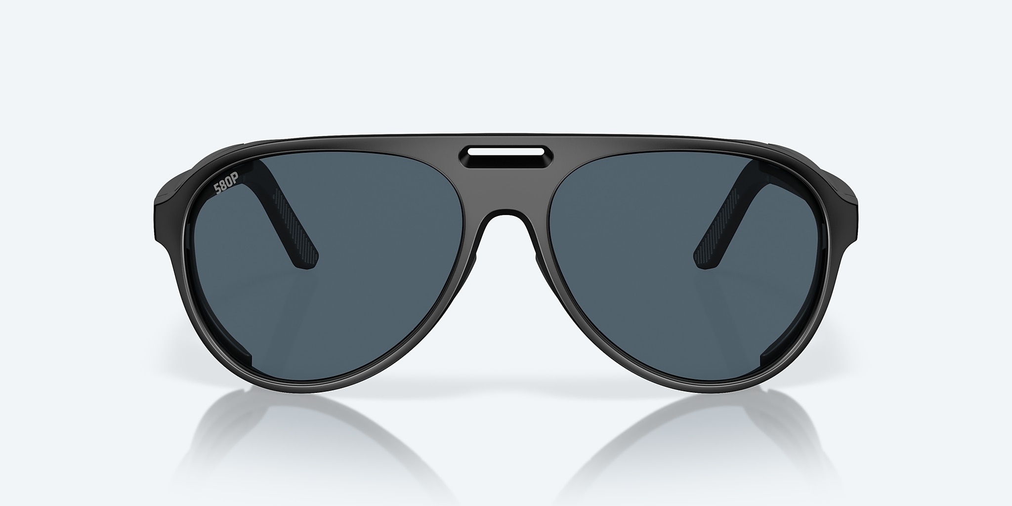 Sunglasses Costa Grand Catalina XL (59-15) with Gray lens and Matte Black frame Image 2 of 8 Sunglasses Costa Grand Catalina XL (59-15) with Gray lens and Matte Black frame Image 2 of 8