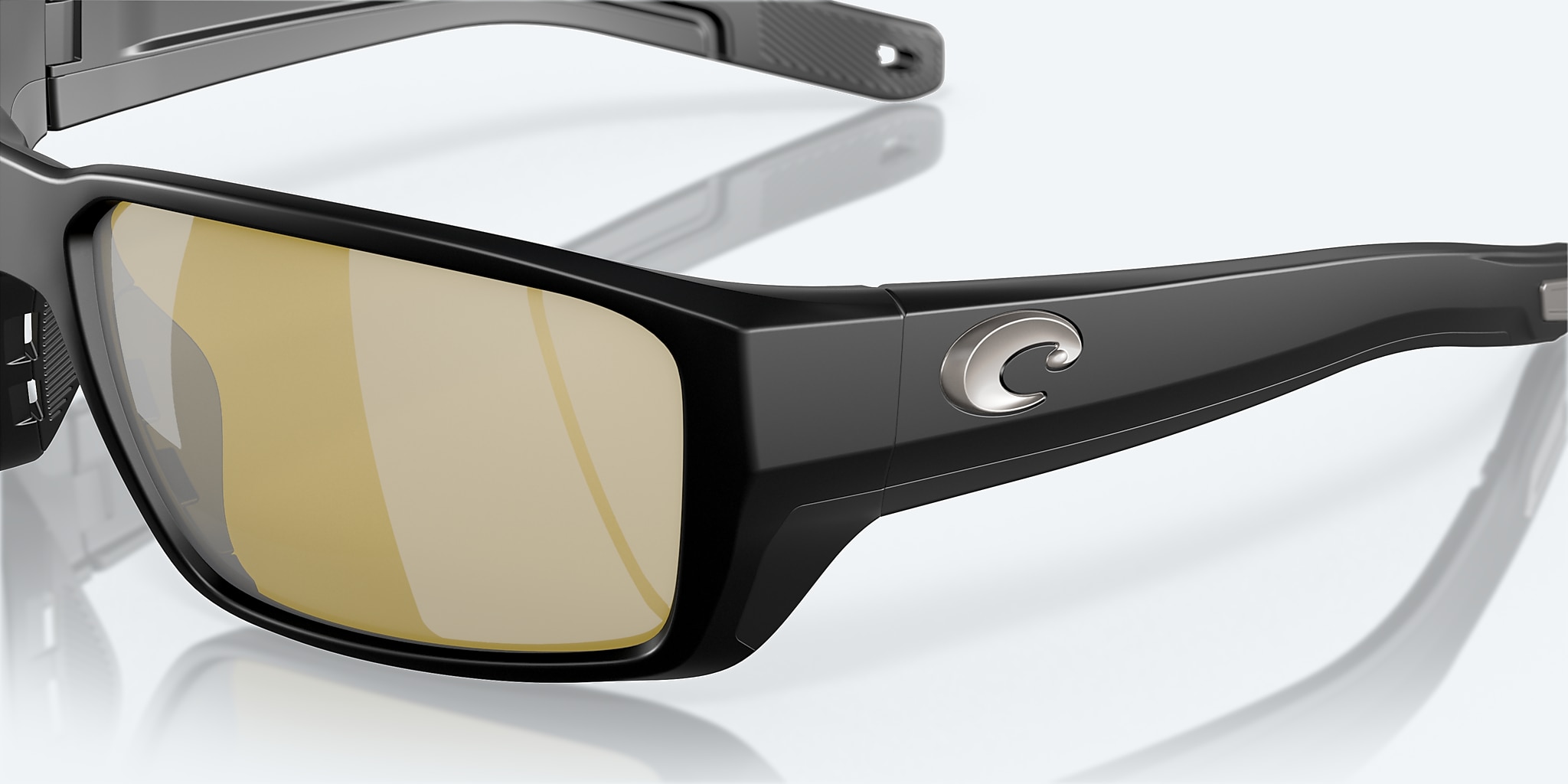 Sunglasses Costa Fantail PRO L (60-15) with Sunrise Silver Mirror lens and Matte Black frame Image 6 of 8 Sunglasses Costa Fantail PRO L (60-15) with Sunrise Silver Mirror lens and Matte Black frame Image 6 of 8