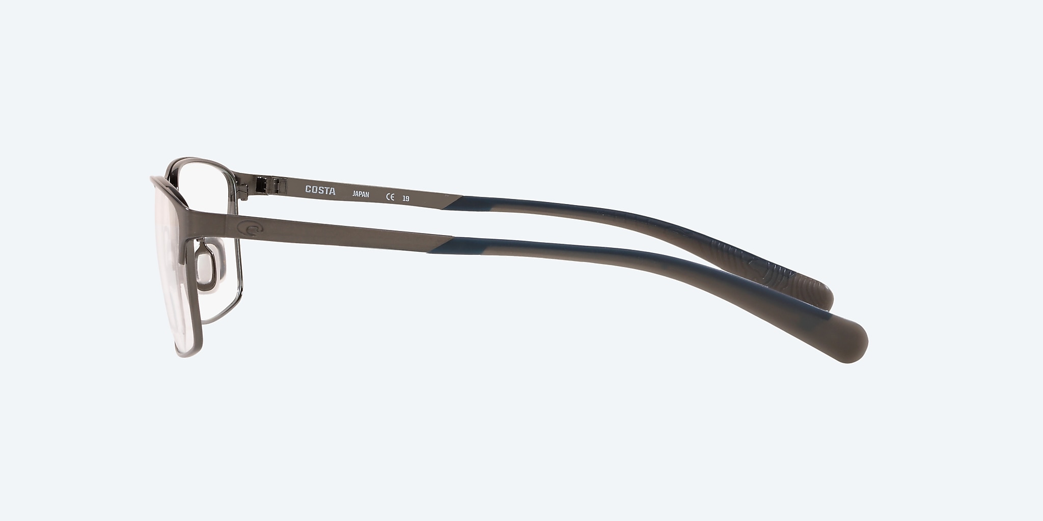 Eyeglasses Costa Bimini Road 200 M (55-17) with Demo Lens lens and Brushed Dark Gunmetal frame Image 3 of 4 Eyeglasses Costa Bimini Road 200 M (55-17) with Demo Lens lens and Brushed Dark Gunmetal frame Image 3 of 4