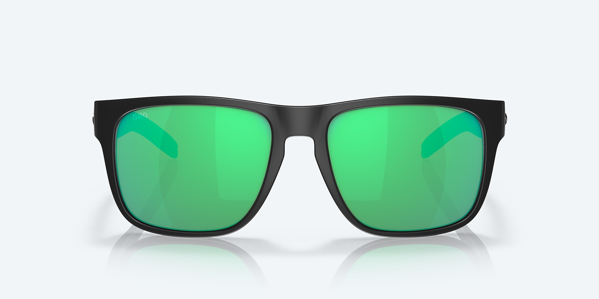 Sunglasses Costa Spearo XXL (56-17) with Green Mirror lens and Blackout frame Image 2 of 7 Sunglasses Costa Spearo XXL (56-17) with Green Mirror lens and Blackout frame Image 2 of 7