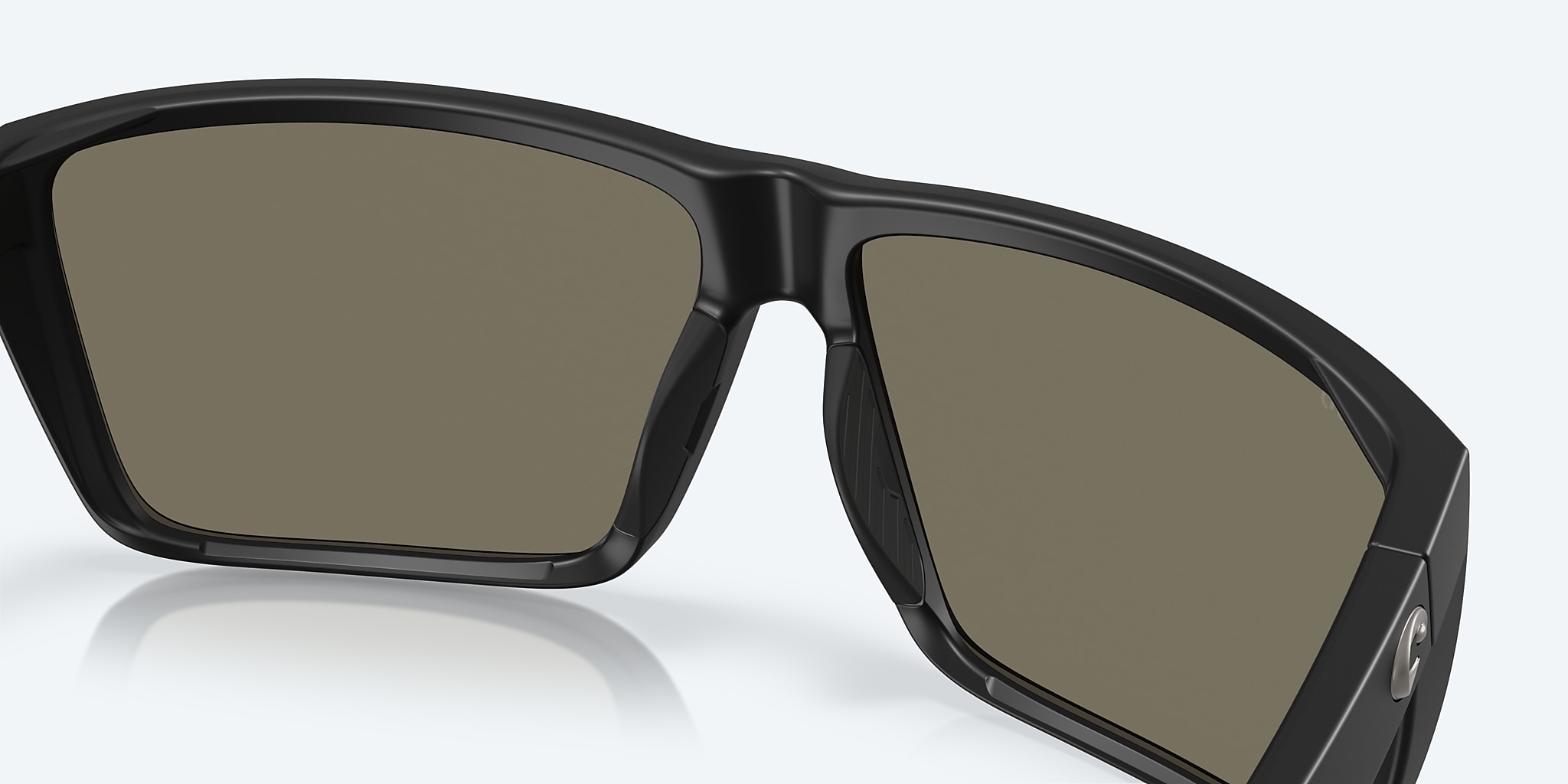 Sunglasses Costa Rincon II XL (64-11) with Blue Mirror lens and Matte Black frame Image 7 of 8 Sunglasses Costa Rincon II XL (64-11) with Blue Mirror lens and Matte Black frame Image 7 of 8