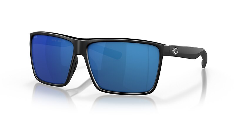 Costa Rincon L (63-11) with Blue Mirror lenses and Matte Black