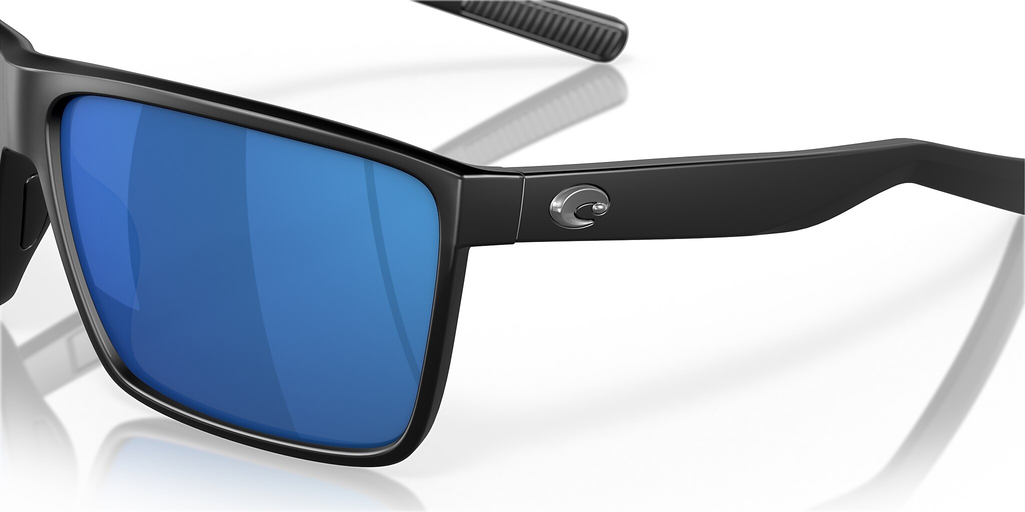 Costa Rincon L (63-11) with Blue Mirror lenses and Matte Black