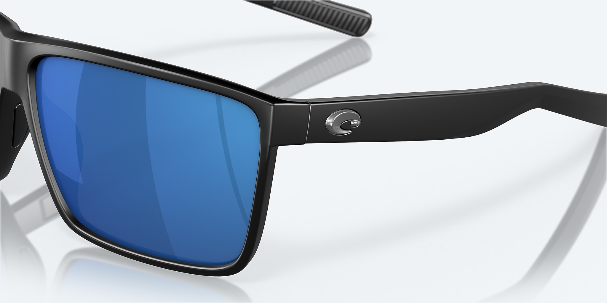 Sunglasses Costa Rincon L (63-11) with Blue Mirror lens and Matte Black frame Image 6 of 8 Sunglasses Costa Rincon L (63-11) with Blue Mirror lens and Matte Black frame Image 6 of 8