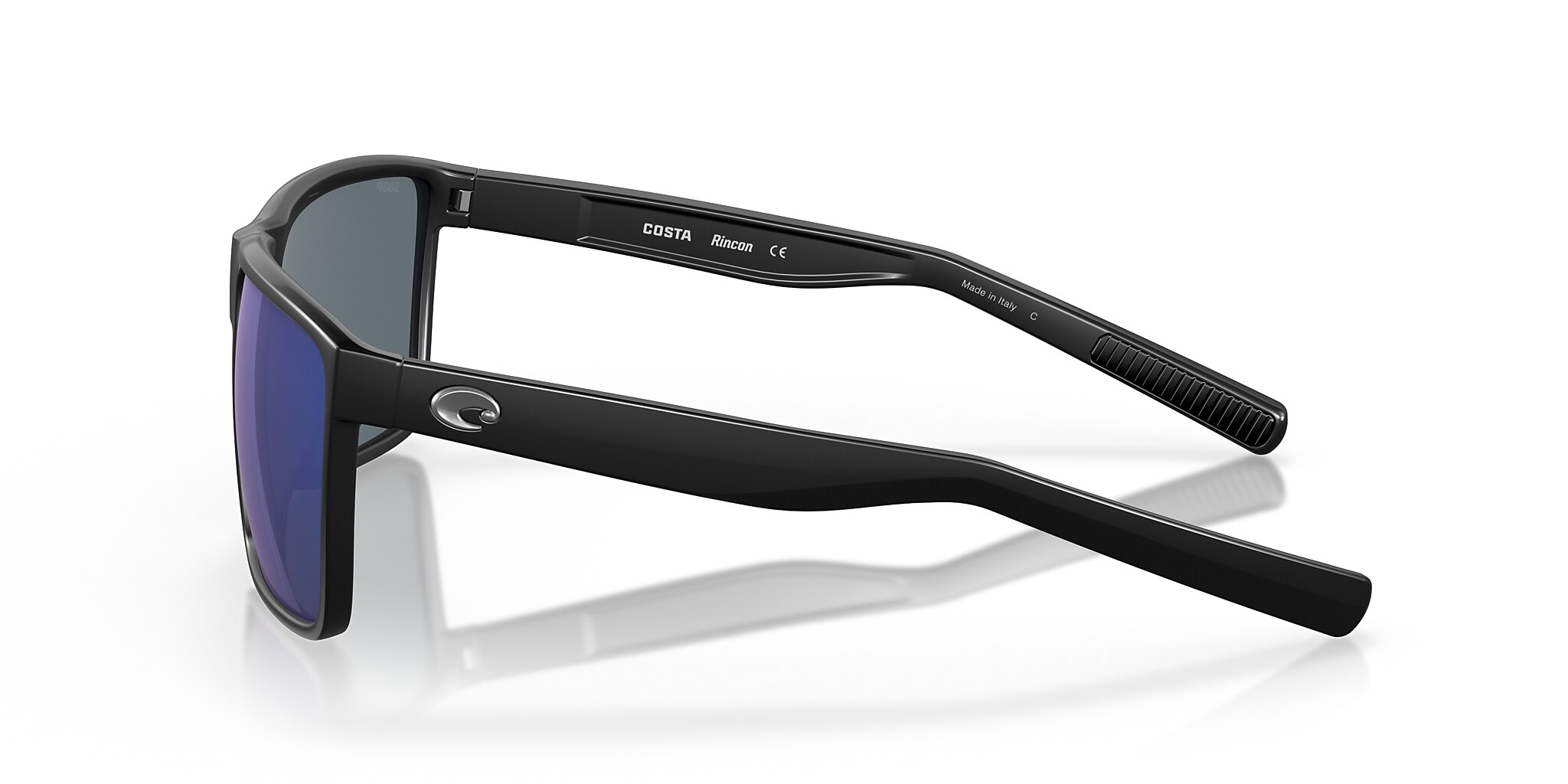 Costa Rincon L (63-11) with Blue Mirror lenses and Matte Black