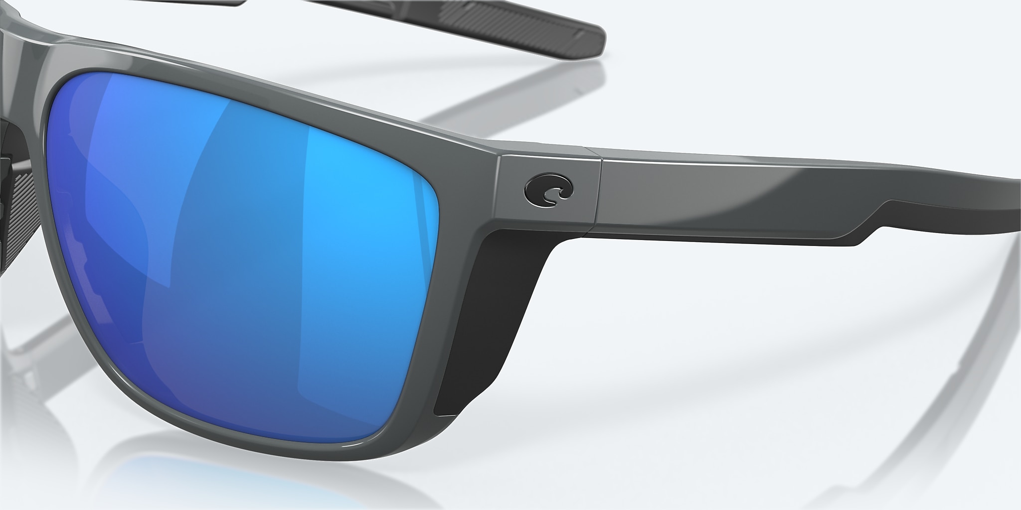 Lentes de Sol Costa Ferg XL XXL (62-16) con Azul Espejeado lente y Gris Brillante montura Imagen 6 de 8 Lentes de Sol Costa Ferg XL XXL (62-16) con Azul Espejeado lente y Gris Brillante montura Imagen 6 de 8