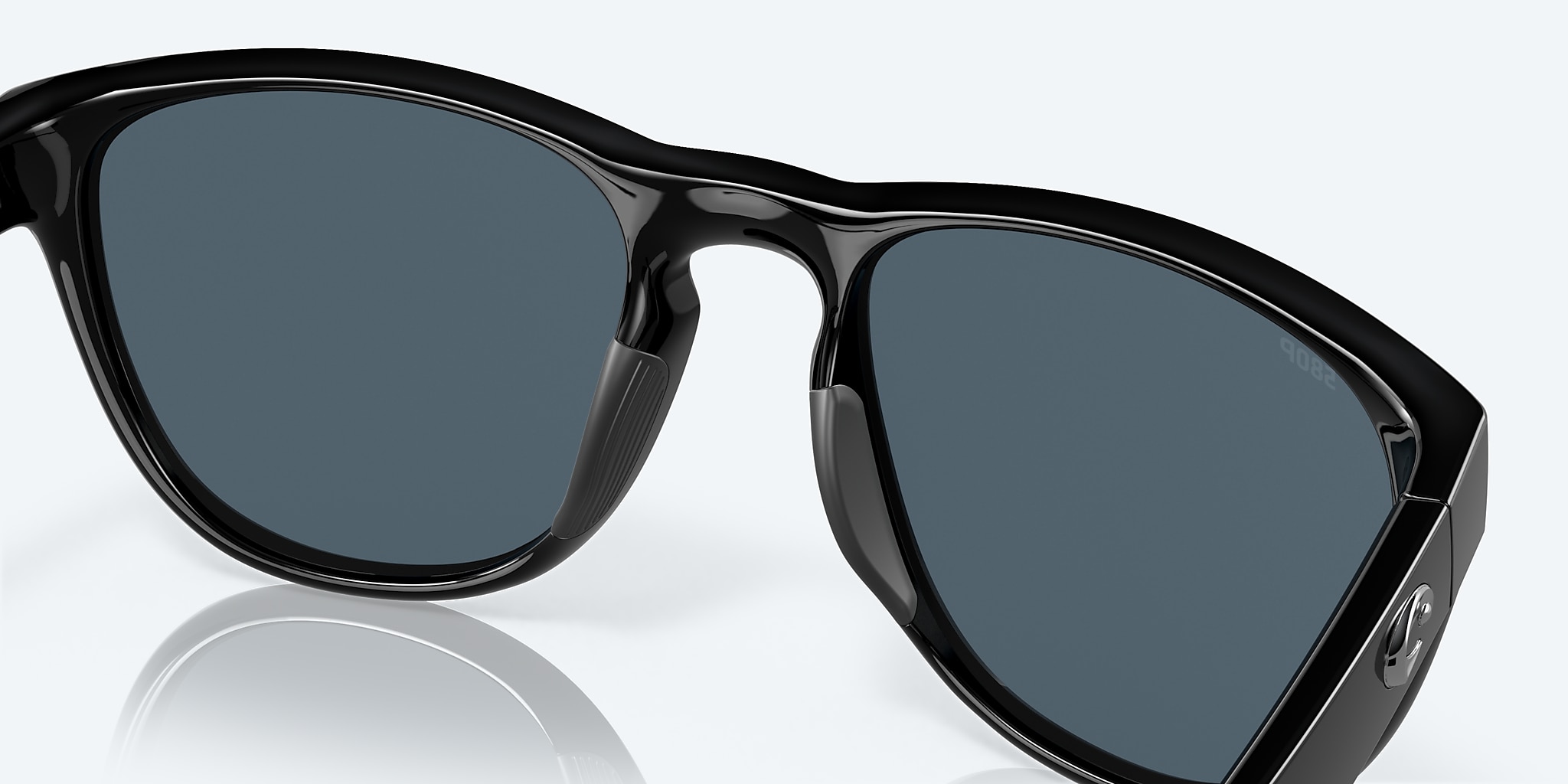 Sunglasses Costa Irie XL (55-20) with Gray lens and Black frame Image 7 of 7 Sunglasses Costa Irie XL (55-20) with Gray lens and Black frame Image 7 of 7