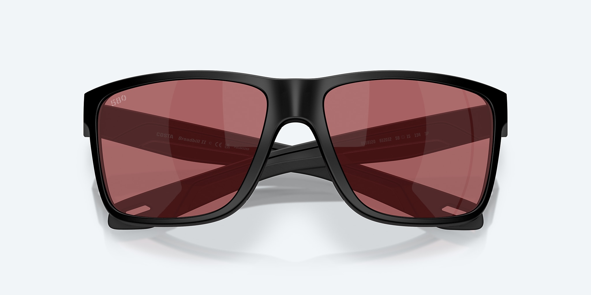Sunglasses Costa Broadbill II L (58-15) with Rose lens and Matte Black frame Image 5 of 7 Sunglasses Costa Broadbill II L (58-15) with Rose lens and Matte Black frame Image 5 of 7