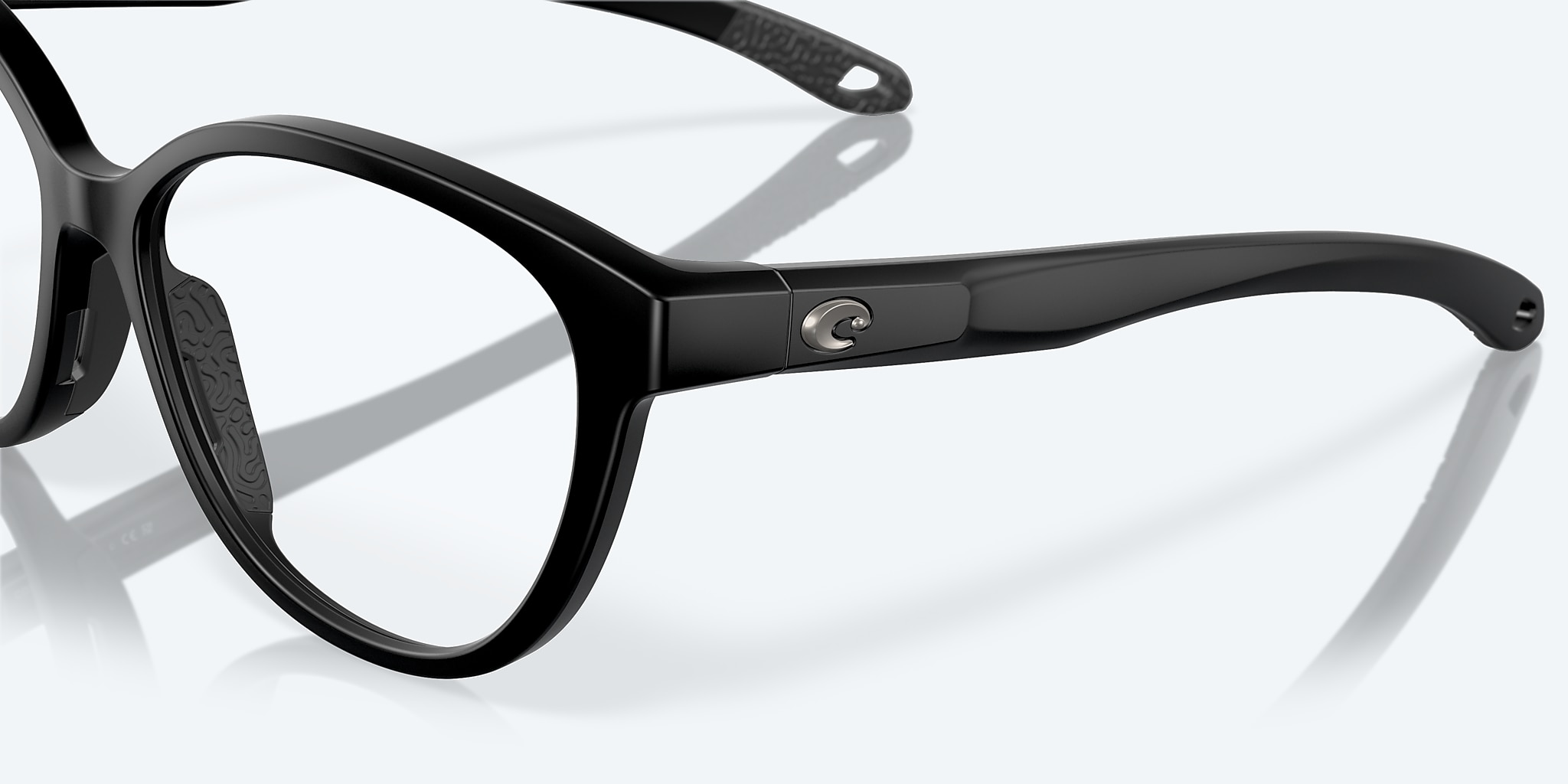 Eyeglasses Costa Ocean Ridge 830 M (53-15) with Demo Lens lens and Matte Black frame Image 6 of 7 Eyeglasses Costa Ocean Ridge 830 M (53-15) with Demo Lens lens and Matte Black frame Image 6 of 7