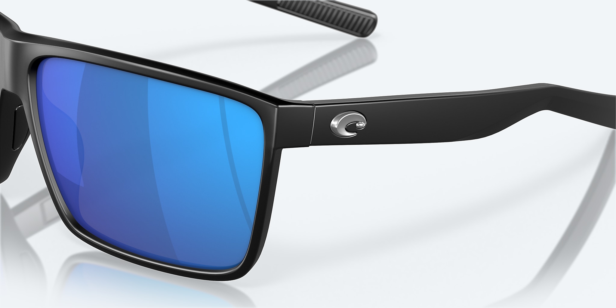 Sunglasses Costa Rincon L (63-11) with Blue Mirror lens and Matte Black frame Image 6 of 8 Sunglasses Costa Rincon L (63-11) with Blue Mirror lens and Matte Black frame Image 6 of 8