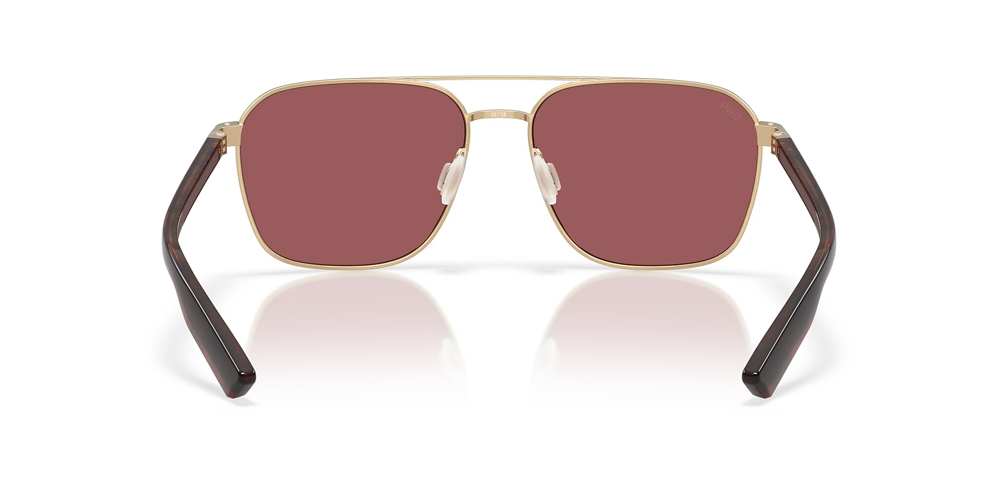 Costa Wader XL (58-16) with Gold Mirror lenses and Gold frame