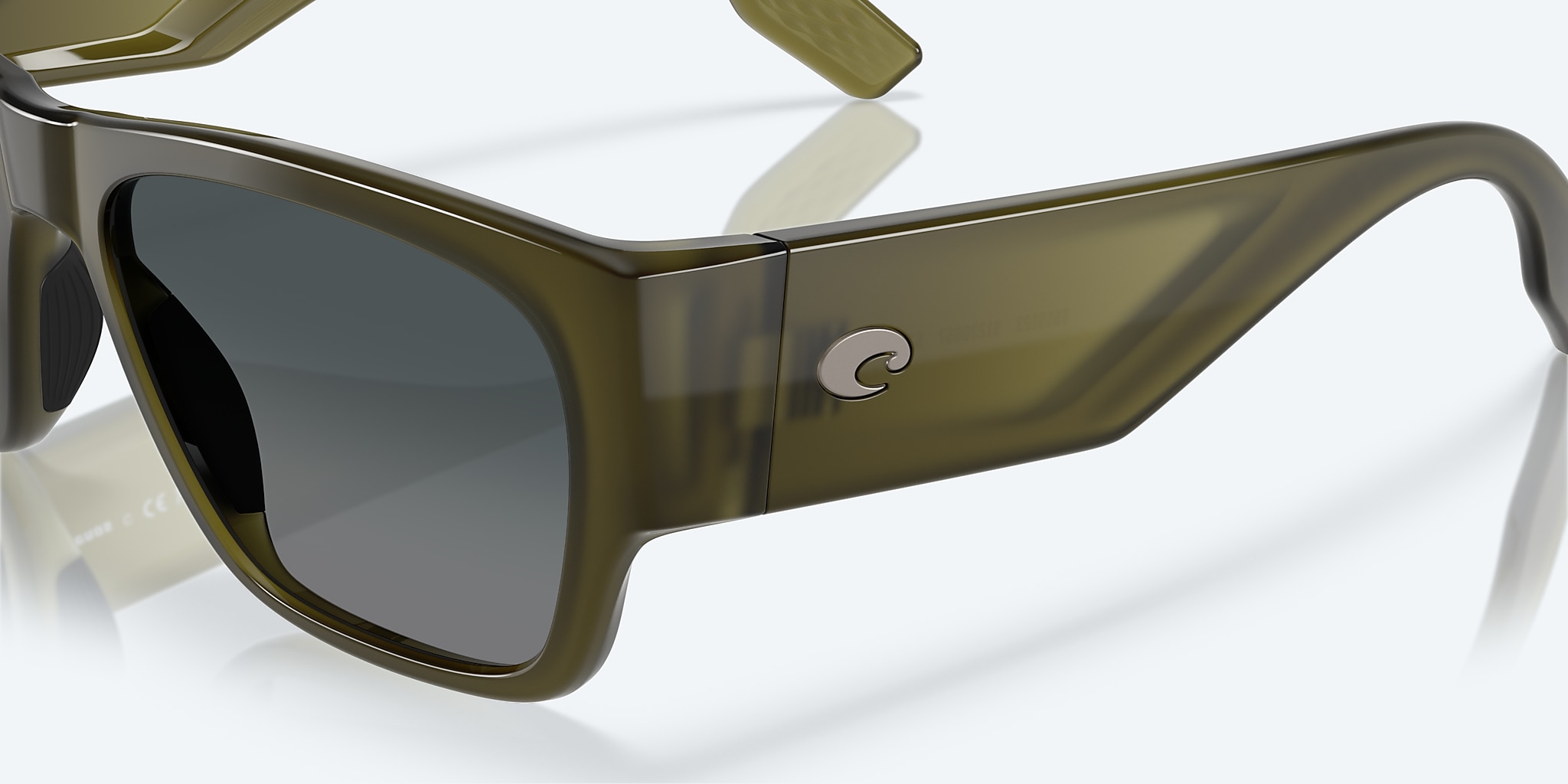 Sunglasses Costa Suenos XL (57-18) with Gray Gradient lens and Translucent Algae frame Image 6 of 7 Sunglasses Costa Suenos XL (57-18) with Gray Gradient lens and Translucent Algae frame Image 6 of 7