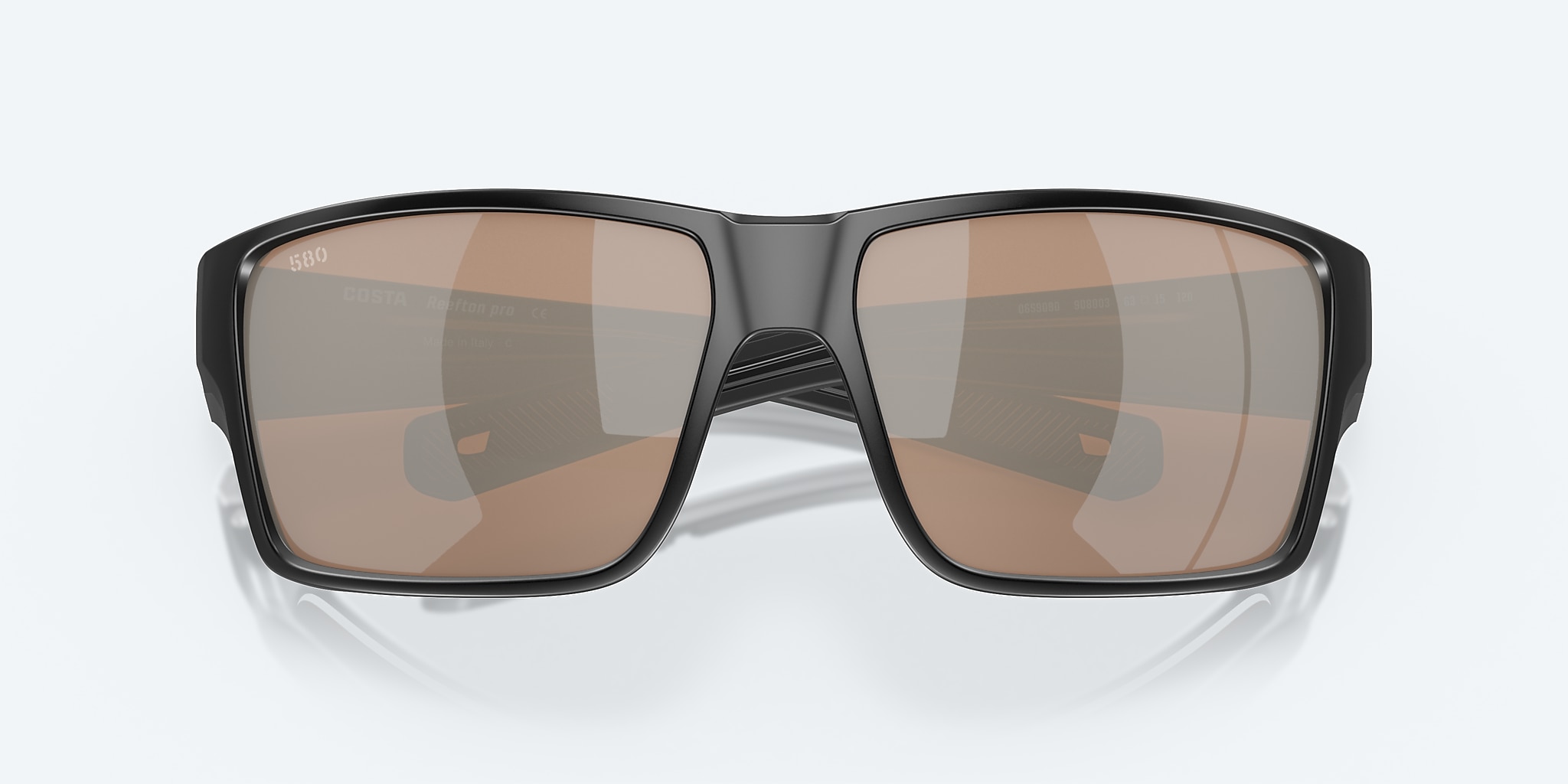 Sunglasses Costa Reefton PRO XL (63-15) with Copper Silver Mirror lens and Matte Black frame Image 5 of 7 Sunglasses Costa Reefton PRO XL (63-15) with Copper Silver Mirror lens and Matte Black frame Image 5 of 7