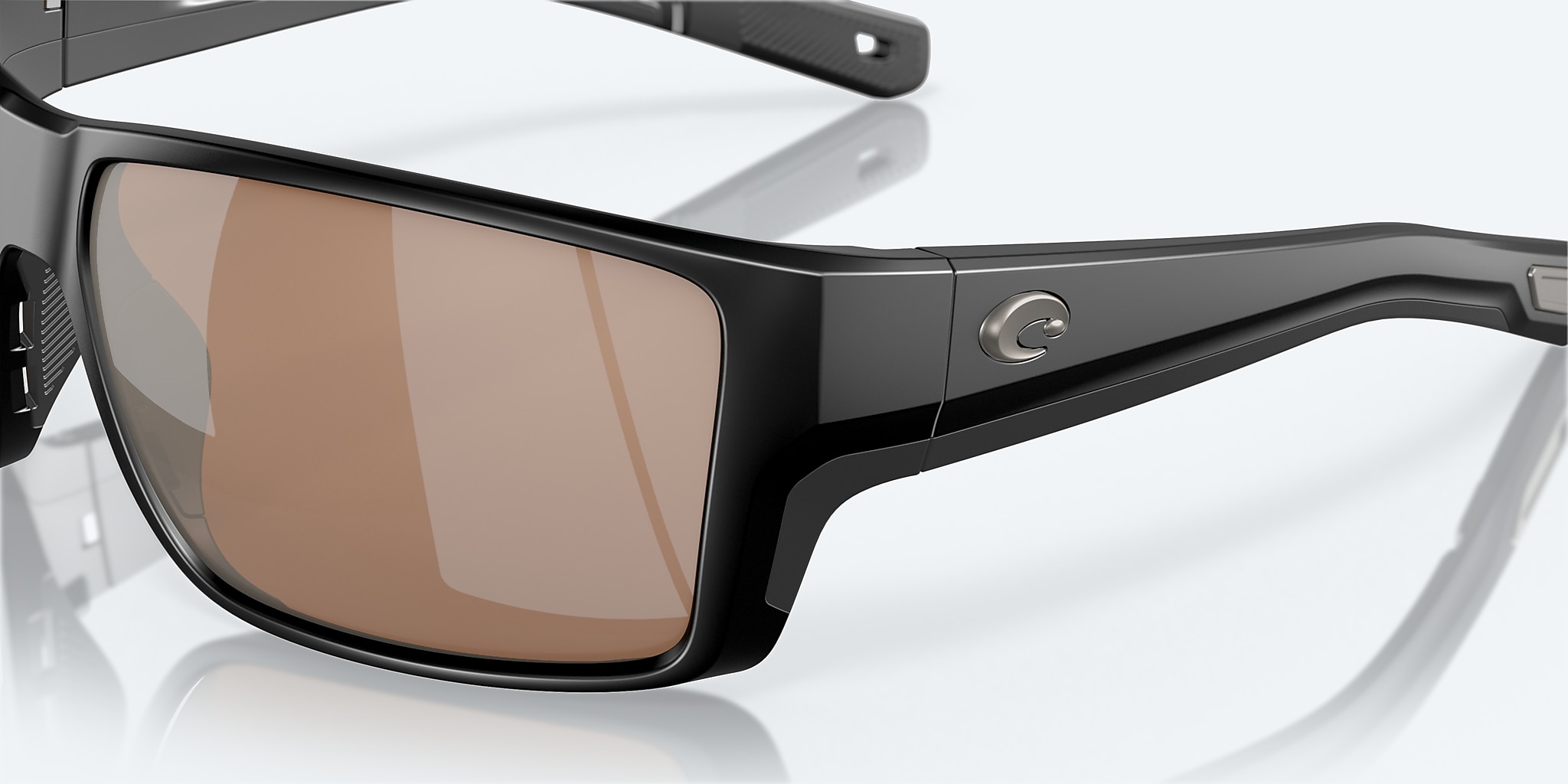 Sunglasses Costa Reefton PRO XL (63-15) with Copper Silver Mirror lens and Matte Black frame Image 6 of 7 Sunglasses Costa Reefton PRO XL (63-15) with Copper Silver Mirror lens and Matte Black frame Image 6 of 7