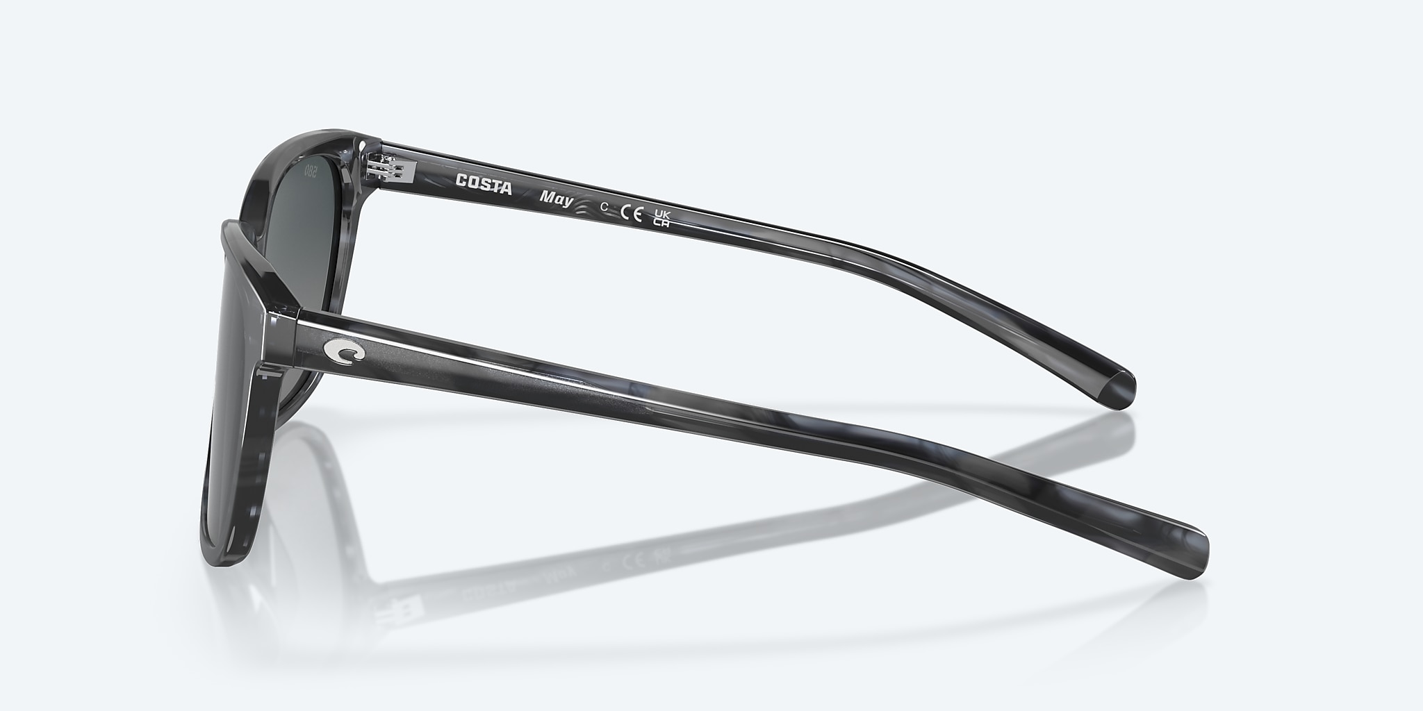 Sunglasses Costa May M (57-15) with Gray Gradient lens and Breakthrough frame Image 3 of 7 Sunglasses Costa May M (57-15) with Gray Gradient lens and Breakthrough frame Image 3 of 7