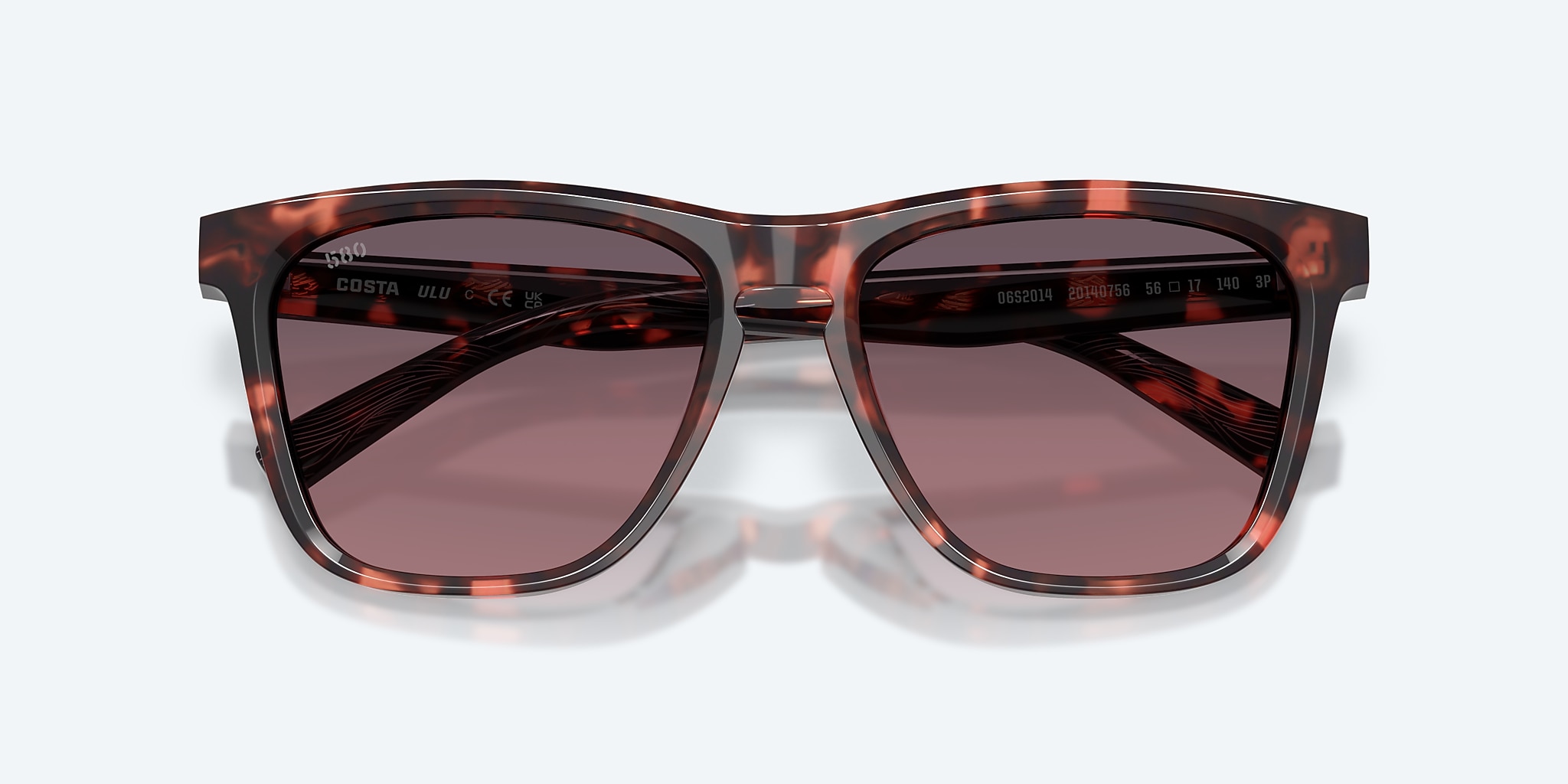 Sunglasses Costa Ulu L (56-17) with Rose Gradient lens and Sunset Tortoise frame Image 5 of 7 Sunglasses Costa Ulu L (56-17) with Rose Gradient lens and Sunset Tortoise frame Image 5 of 7