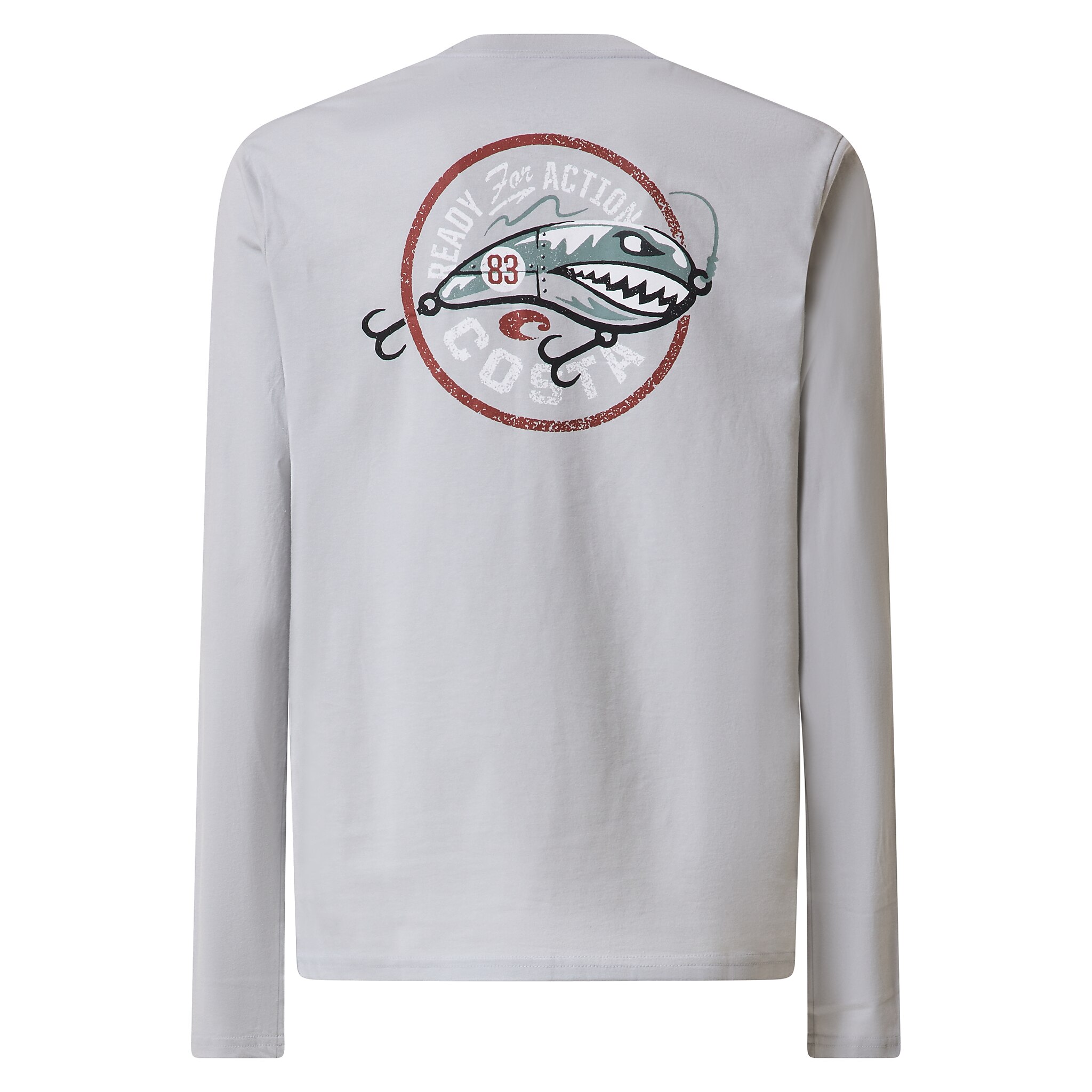 Silver Costa LS Ready For Action | Costa Del Mar®