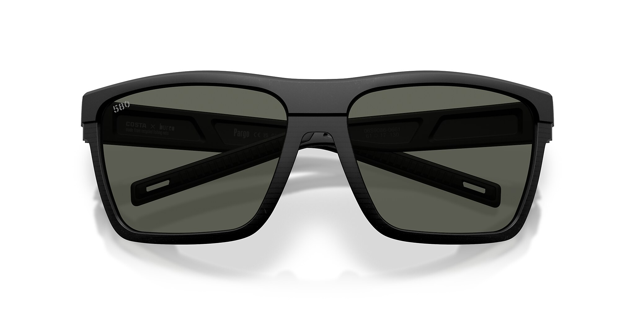 Costa Pargo L (61-17) with Gray lenses and Netplus Black frame