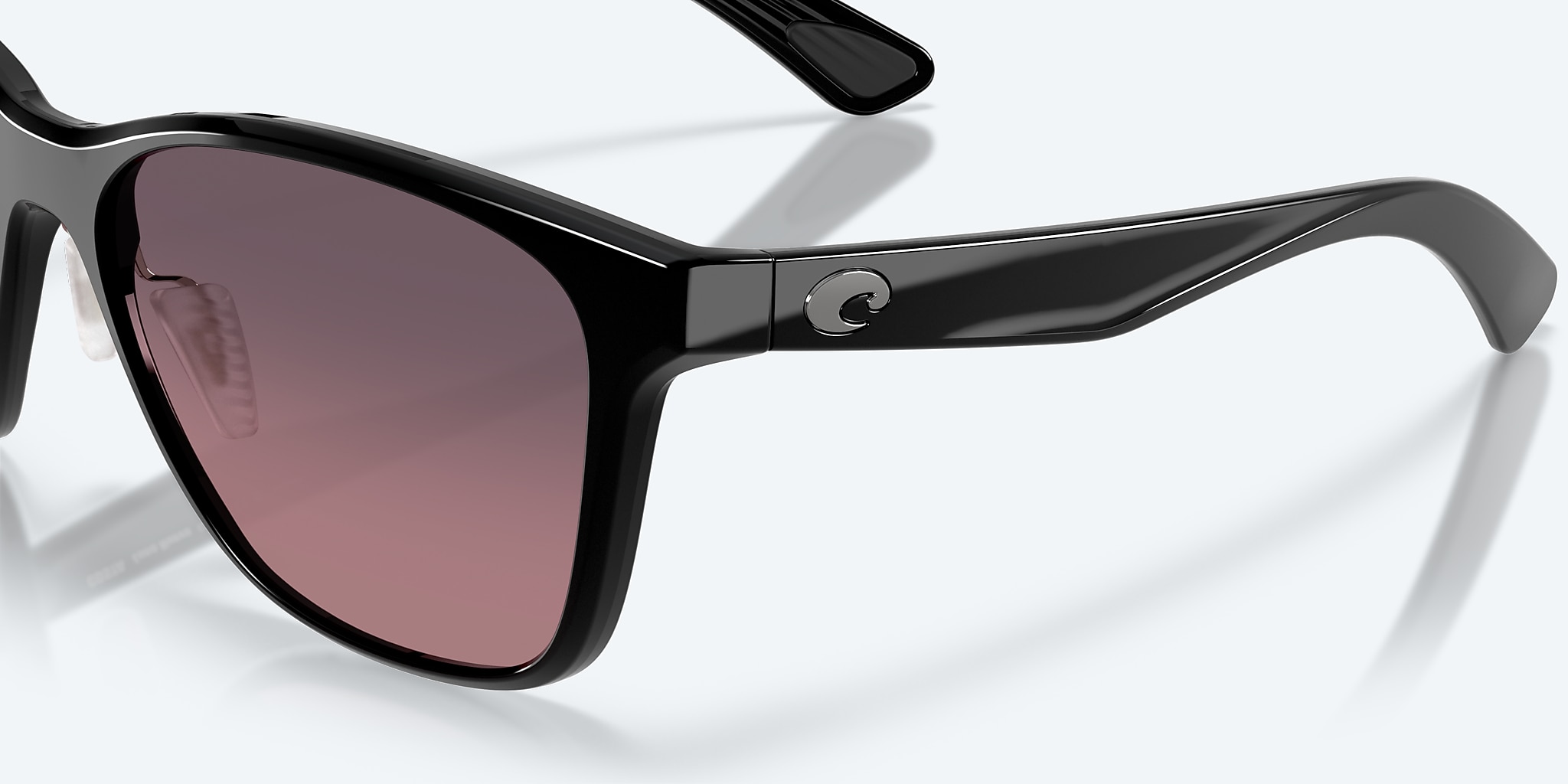 Lunettes de soleil Costa Luna Nueva L (57-16) avec Dégradé Rose verre et Noir monture Image 6 de 8 Lunettes de soleil Costa Luna Nueva L (57-16) avec Dégradé Rose verre et Noir monture Image 6 de 8