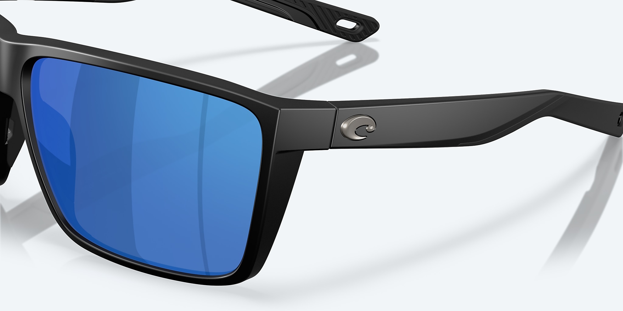 Sunglasses Costa Rincon II XL (64-11) with Blue Mirror lens and Matte Black frame Image 6 of 8 Sunglasses Costa Rincon II XL (64-11) with Blue Mirror lens and Matte Black frame Image 6 of 8