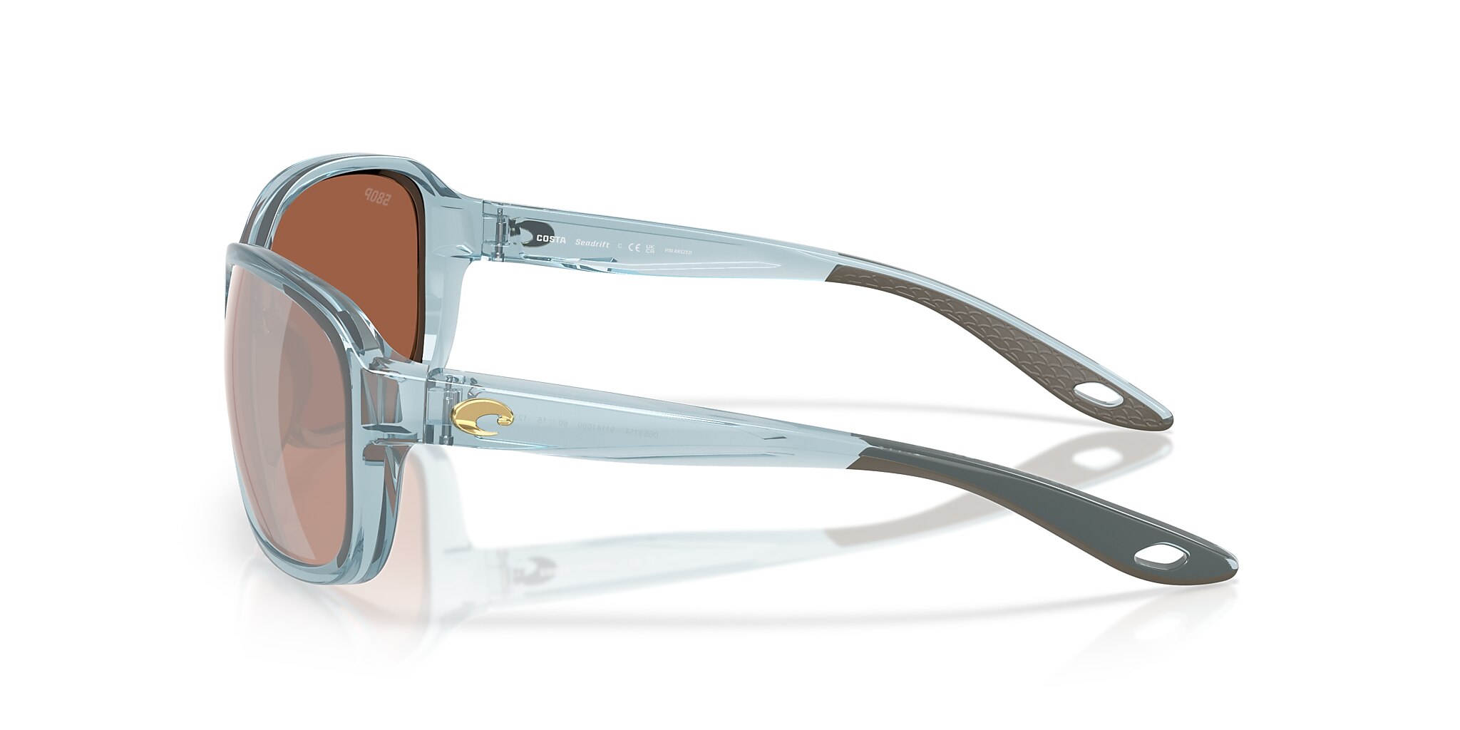 メティリス サウザンス ファルコン ライト フィジェットスピナー Costa Seadrift S (58-15) with Copper Silver Mirror lenses and