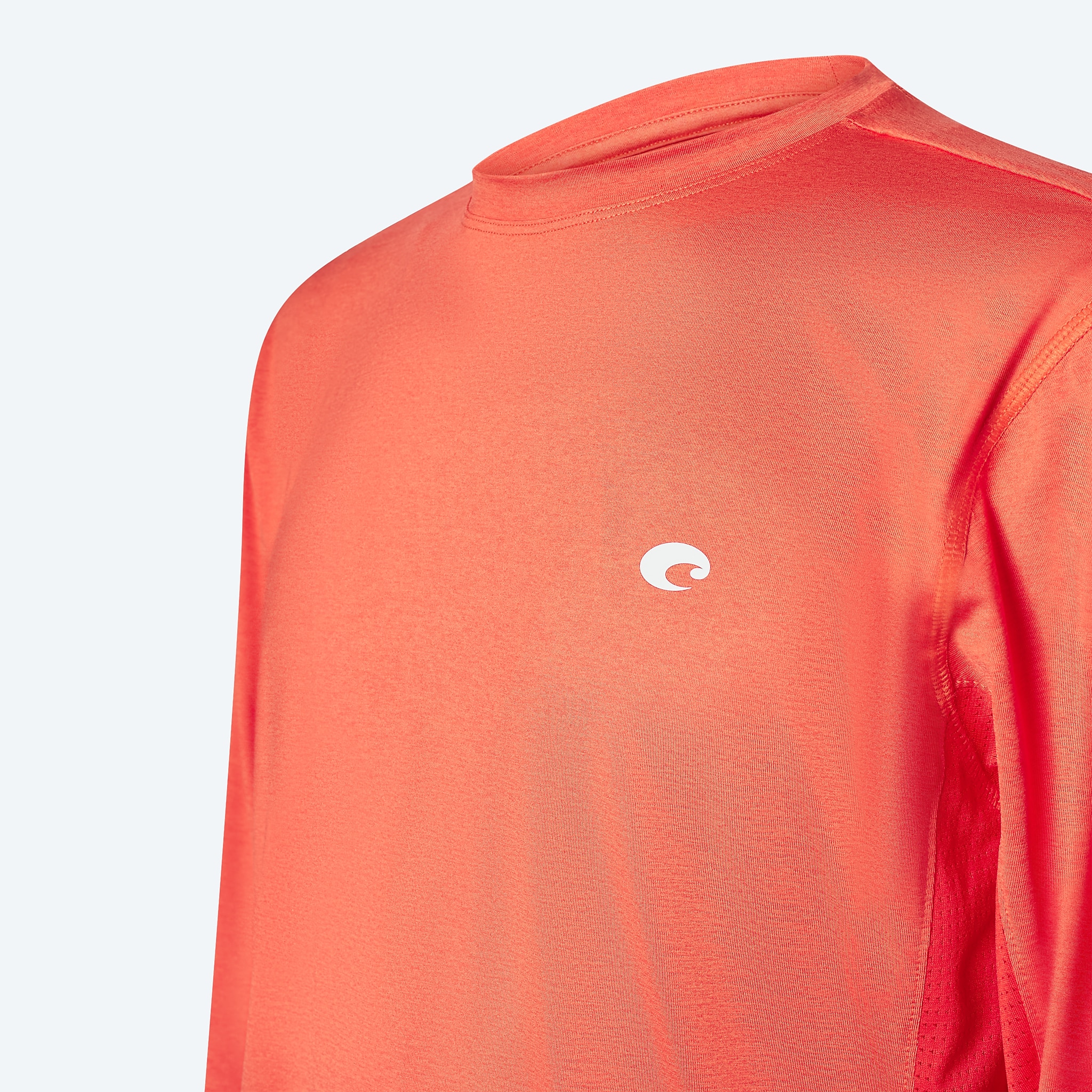 Apparel Heather Sunset Costa LS Voyager Performance Shirt Image 5 of 5 Apparel Heather Sunset Costa LS Voyager Performance Shirt Image 5 of 5