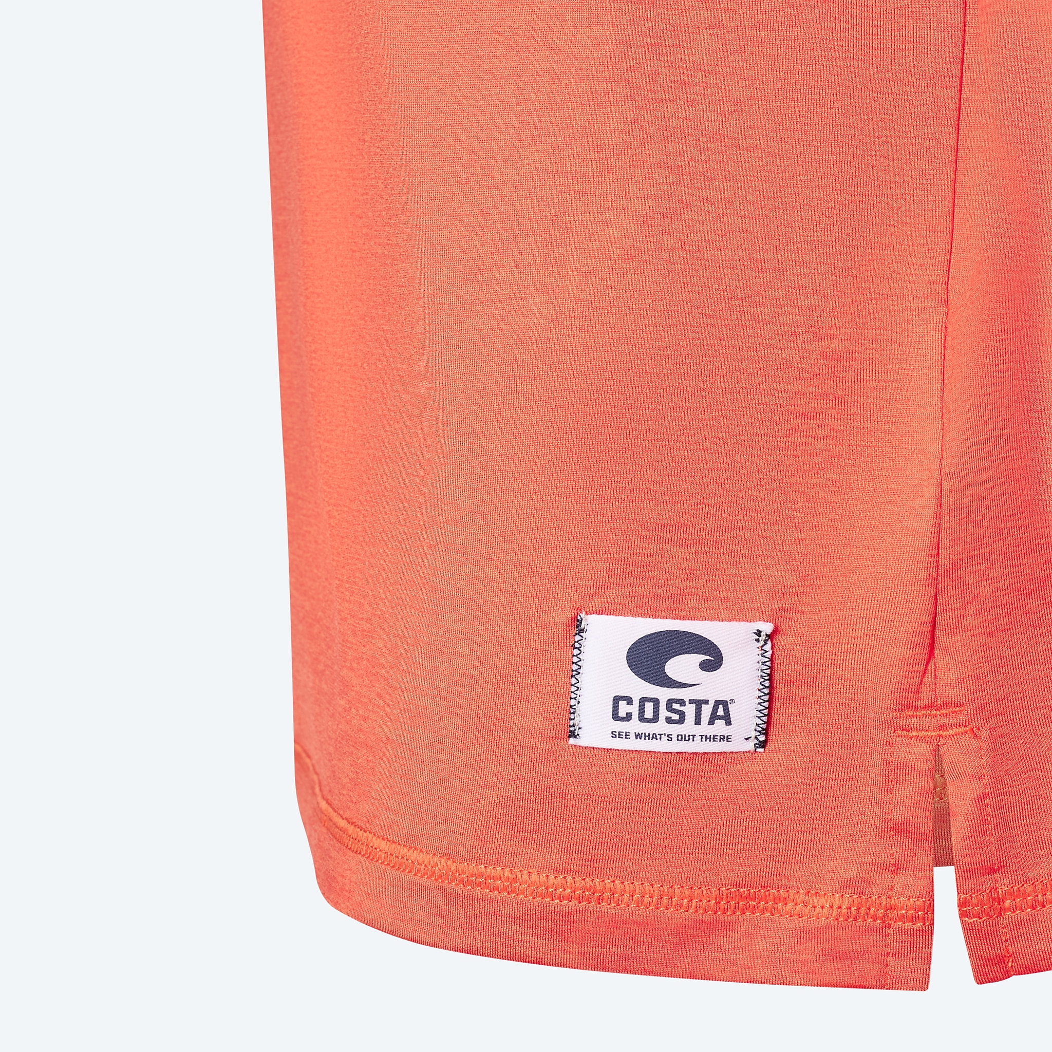 Apparel Heather Sunset Costa LS Voyager Performance Shirt Image 4 of 5 Apparel Heather Sunset Costa LS Voyager Performance Shirt Image 4 of 5