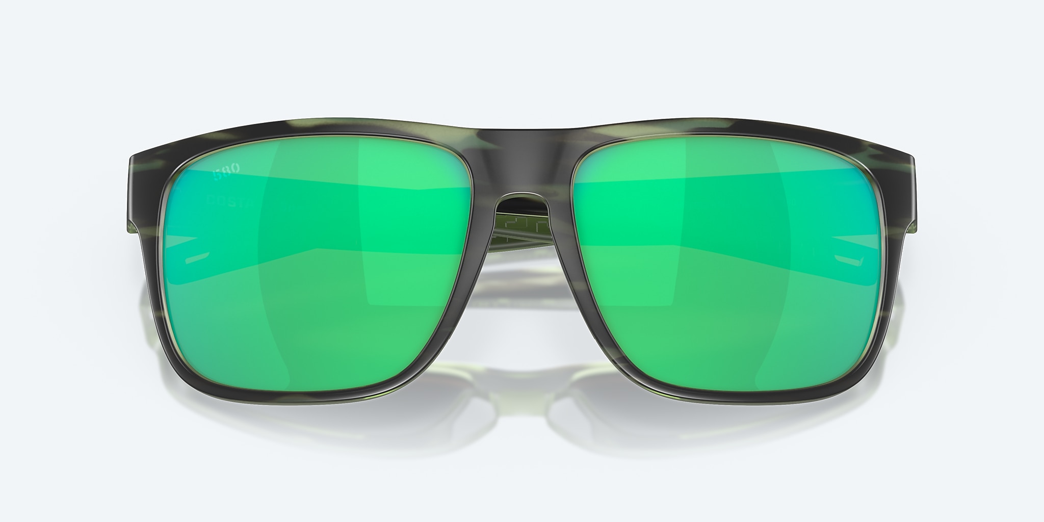 Sunglasses Costa Spearo XL XXL (59-17) with Green Mirror lens and Matte Reef frame Image 5 of 7 Sunglasses Costa Spearo XL XXL (59-17) with Green Mirror lens and Matte Reef frame Image 5 of 7