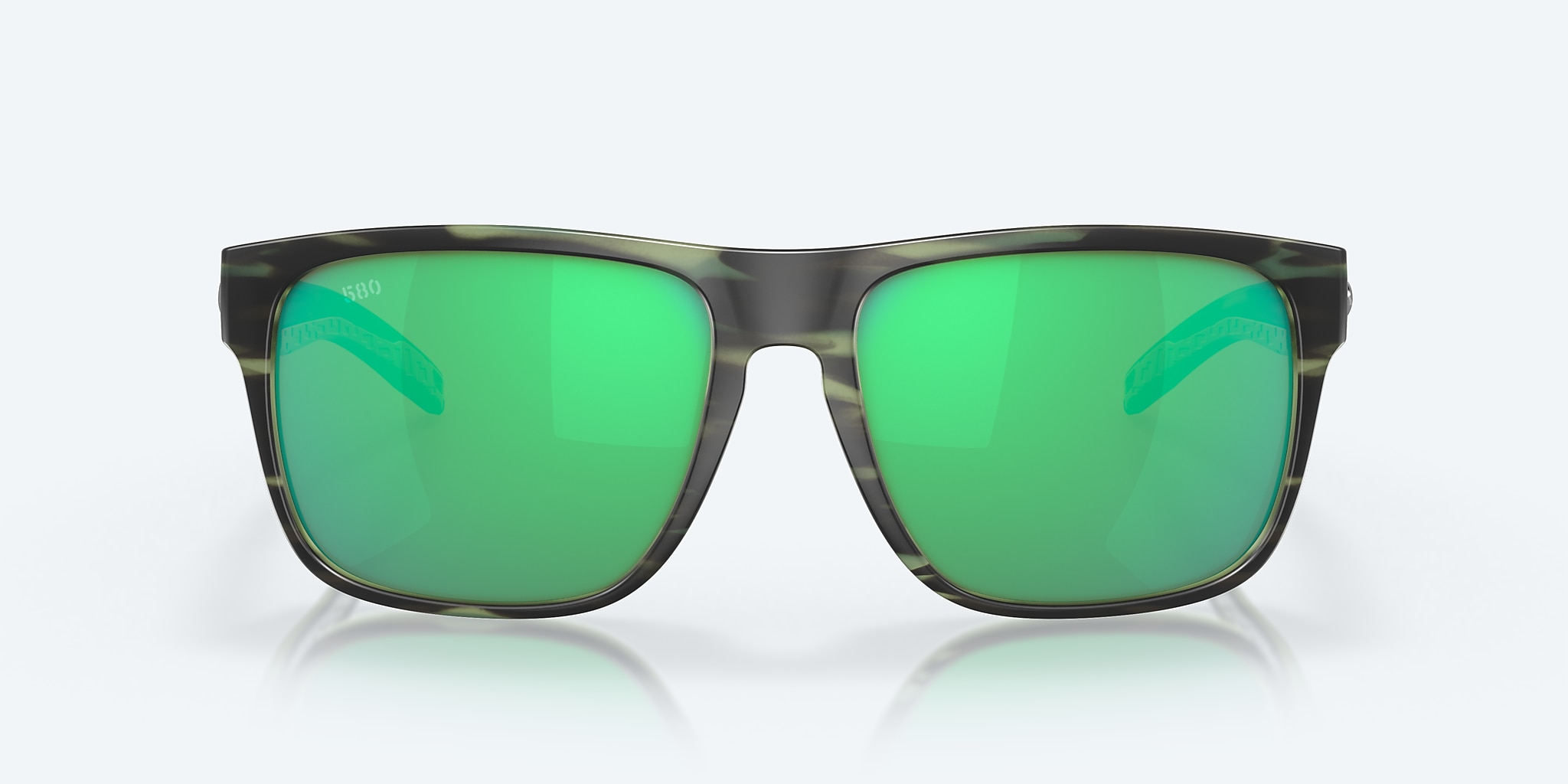 Sunglasses Costa Spearo XL XXL (59-17) with Green Mirror lens and Matte Reef frame Image 2 of 7 Sunglasses Costa Spearo XL XXL (59-17) with Green Mirror lens and Matte Reef frame Image 2 of 7