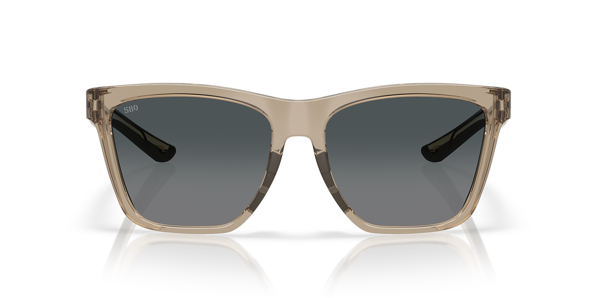 Costa Panga II XL (57-16) with Gray Gradient lenses and Taupe