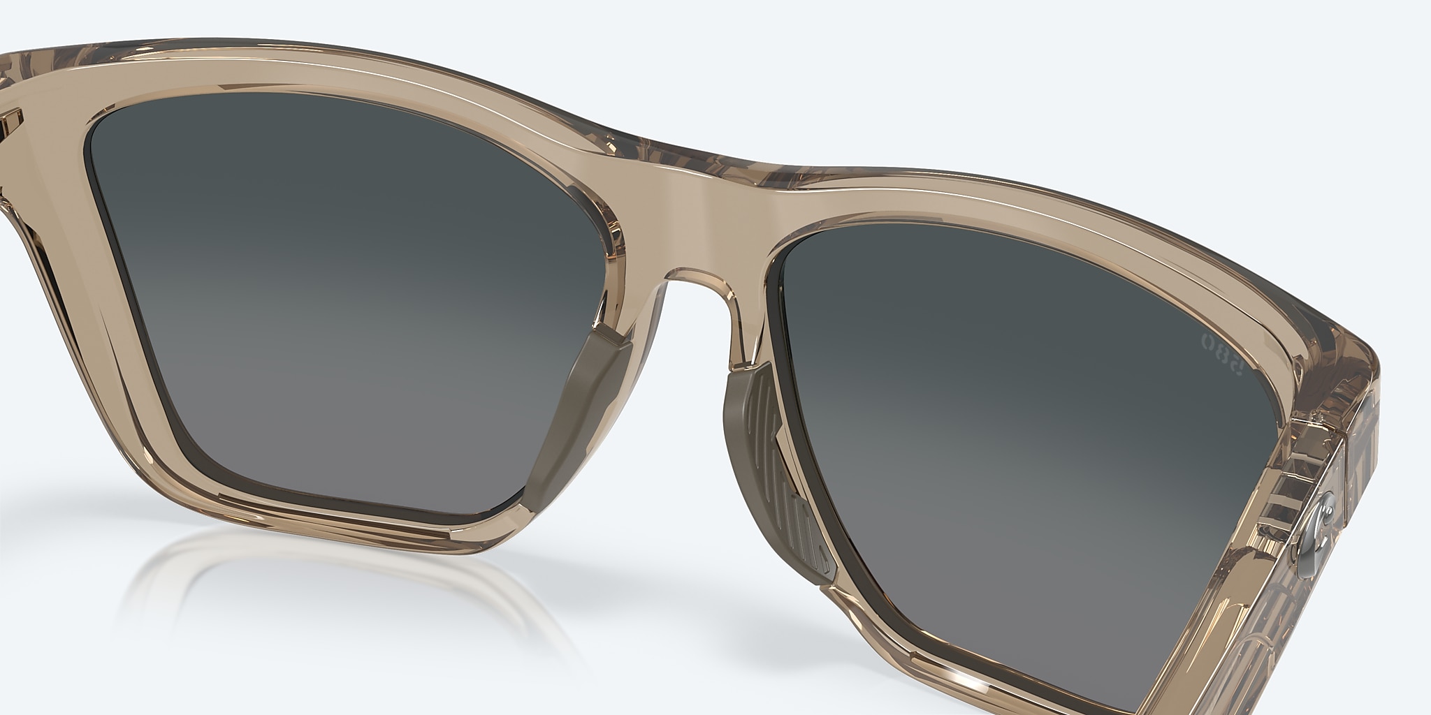 Sunglasses Costa Panga II XL (57-16) with Gray Gradient lens and Taupe frame Image 7 of 9 Sunglasses Costa Panga II XL (57-16) with Gray Gradient lens and Taupe frame Image 7 of 9