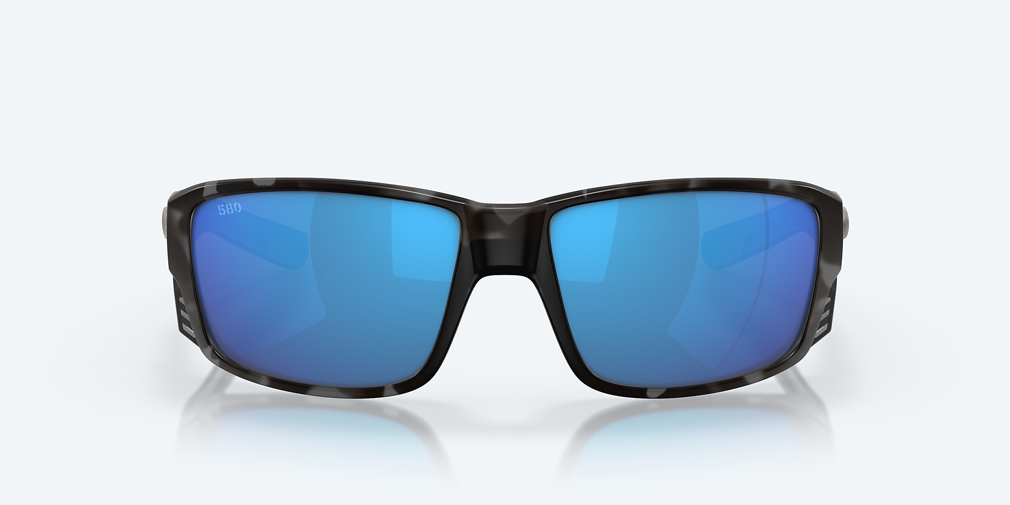 Sunglasses Costa Tuna Alley PRO L (60-16) with Blue Mirror lens and Tiger Shark frame Image 2 of 7 Sunglasses Costa Tuna Alley PRO L (60-16) with Blue Mirror lens and Tiger Shark frame Image 2 of 7