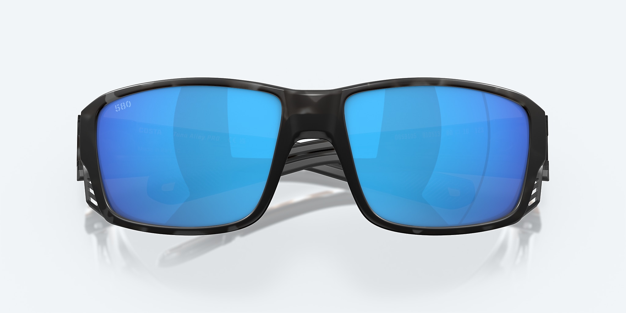 Sunglasses Costa Tuna Alley PRO L (60-16) with Blue Mirror lens and Tiger Shark frame Image 5 of 7 Sunglasses Costa Tuna Alley PRO L (60-16) with Blue Mirror lens and Tiger Shark frame Image 5 of 7