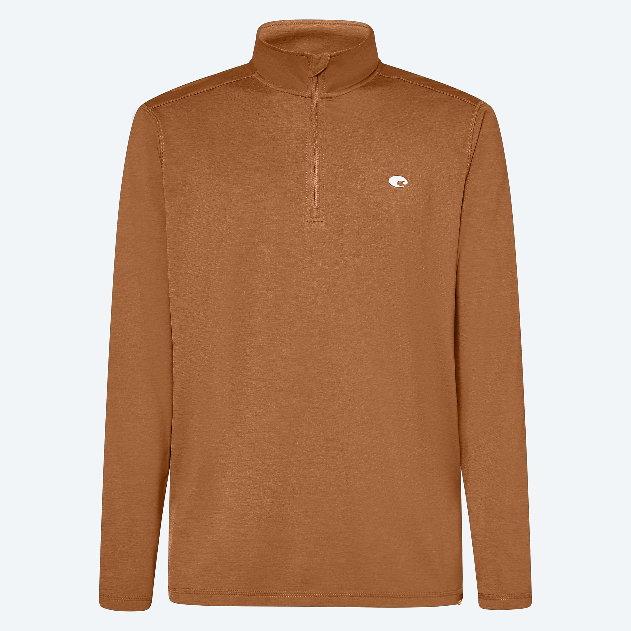 Apparel Rust Heather Costa Voyager Quarter-Zip Pullover Image 1 of 6 Apparel Rust Heather Costa Voyager Quarter-Zip Pullover Image 1 of 6