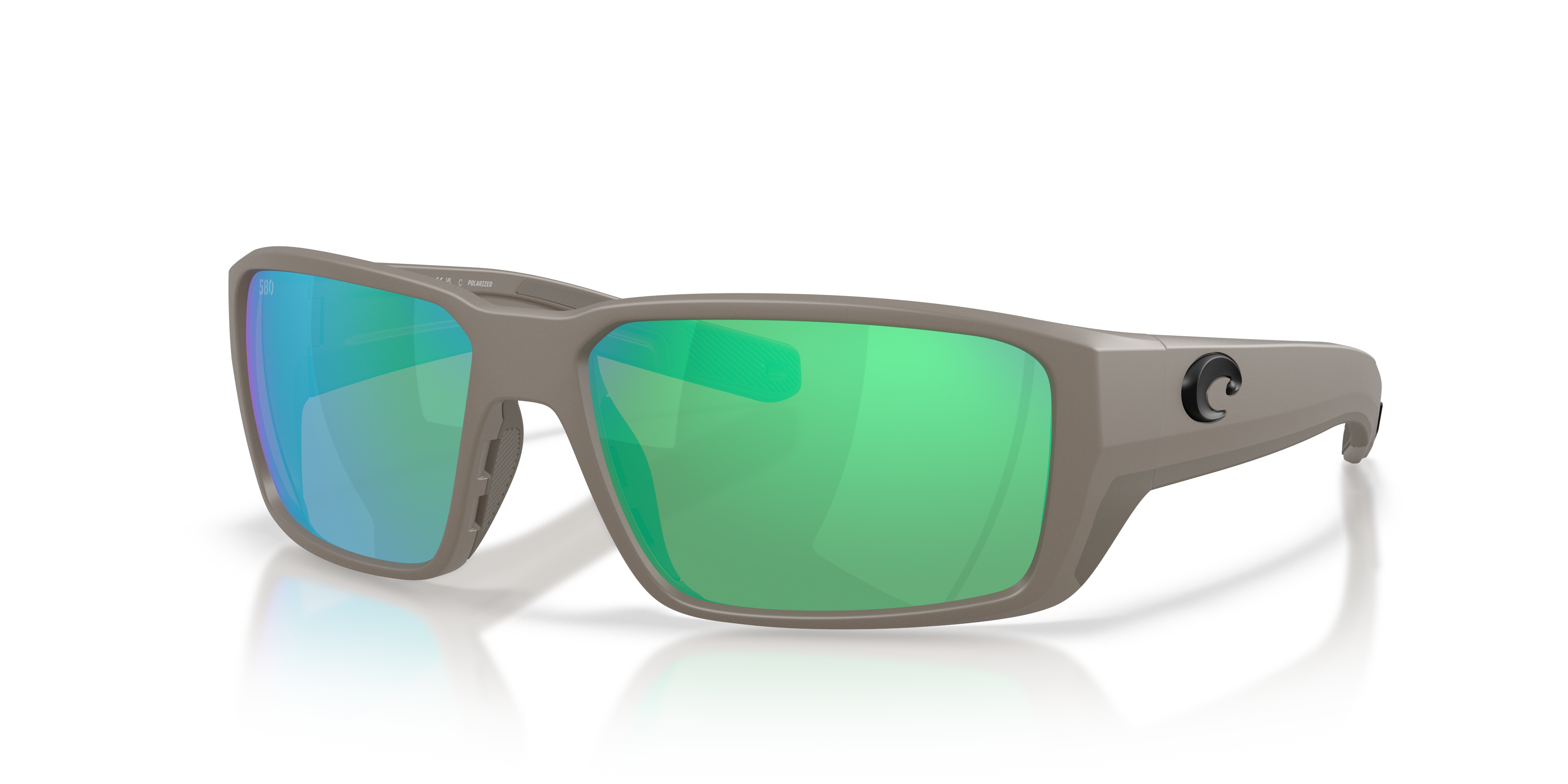 Costa Fantail PRO L (60-15) with Green Mirror lenses and Olive Costa Fantail PRO L (60-15) with Green Mirror lenses and Olive